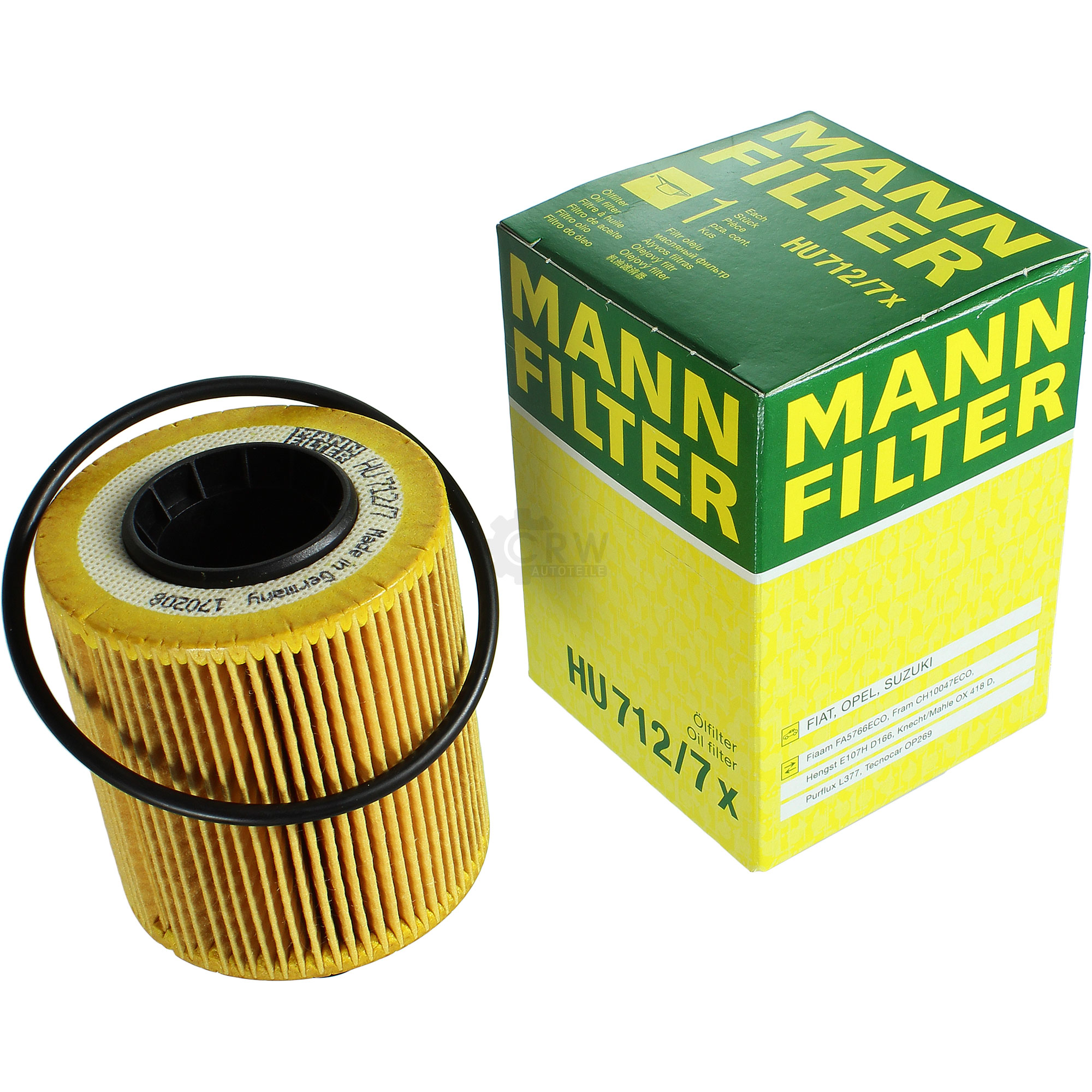 MANN-FILTER Ölfilter HU 712/7 x Oil Filter