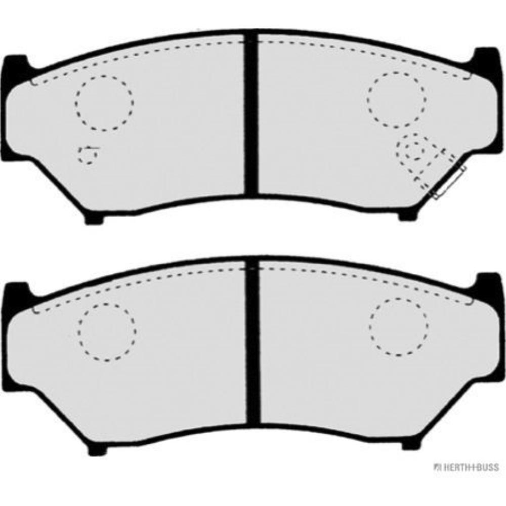 Bremsbelagsatz Scheibenbremse J3608009 Vorne für Suzuki Grand Vitara I FT GT ET TA TD