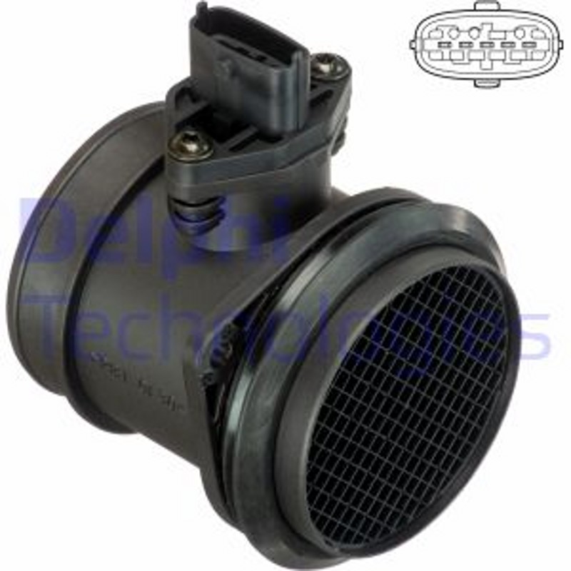 Luftmassenmesser AF10411-12B1 für Volvo S80 II 124 AS C30 533 544 Ford Kuga I Mondeo IV Turnier BA7