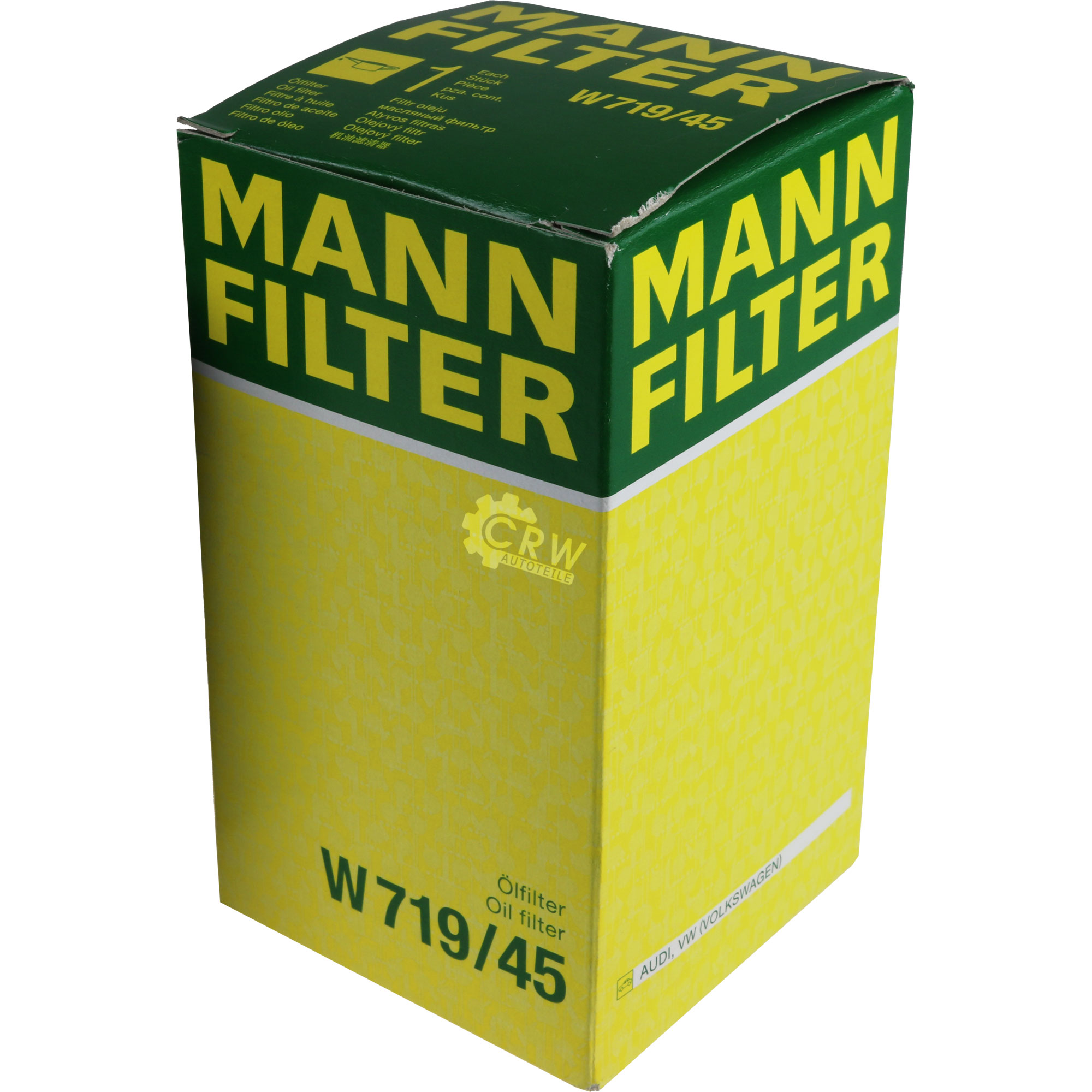 MANN-FILTER Ölfilter W 719/45 Oil Filter