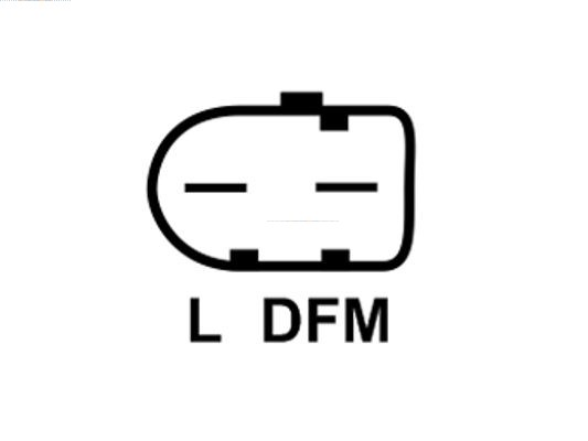 AS-PL Lichtmaschine Generator 70A 12V für VW Golf IV 1.4 16V 1.6 1.9 TDI 2.0