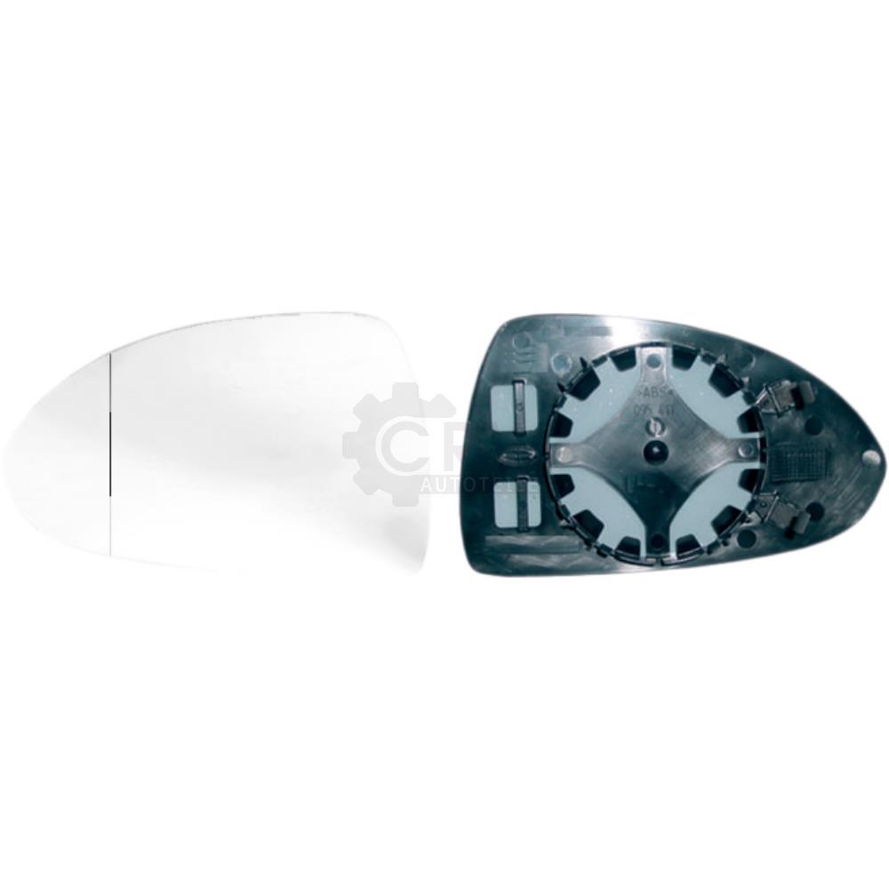 ALKAR Spiegelglas Außenspiegel links passend für Opel Corsa D S07 E X15