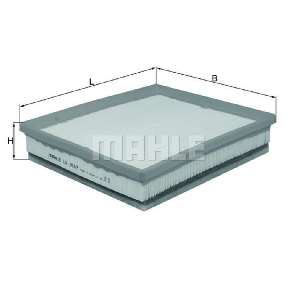 MAHLE Luftfilter für Mercedes-Benz Sprinter 35-T Kasten 906 316 CDI Citroën