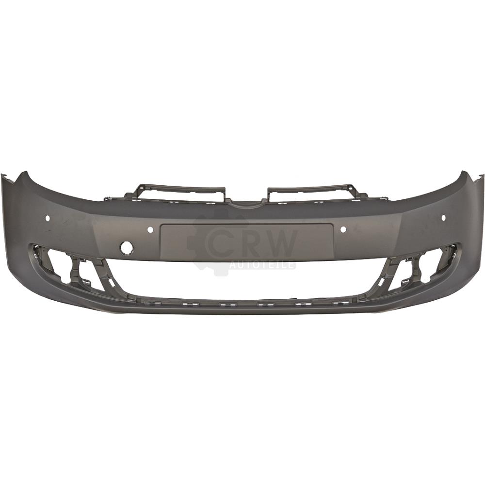 Stoßstange vorne grundiert für VW Golf VI 6 5K Bj. 08-12 für PDC 4 Löcher