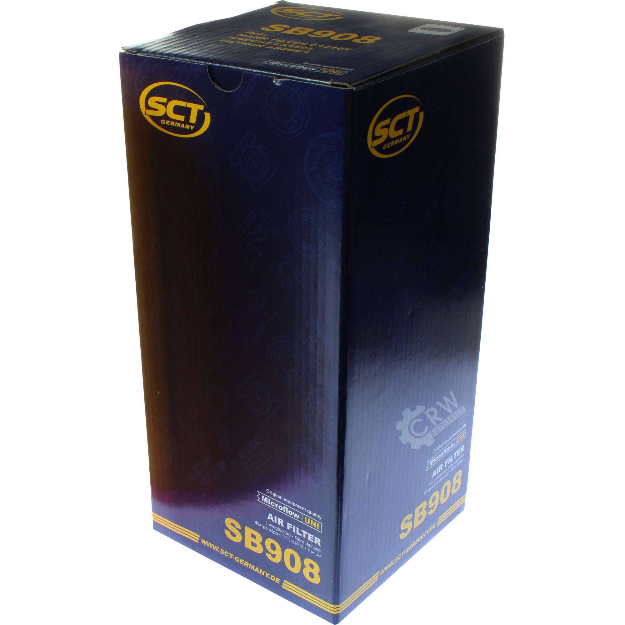 Luftfilter SB 908 für Seat Arosa 6H Audi A2 8Z0 Polo Van Kasten/Kombi 6V5 6N1
