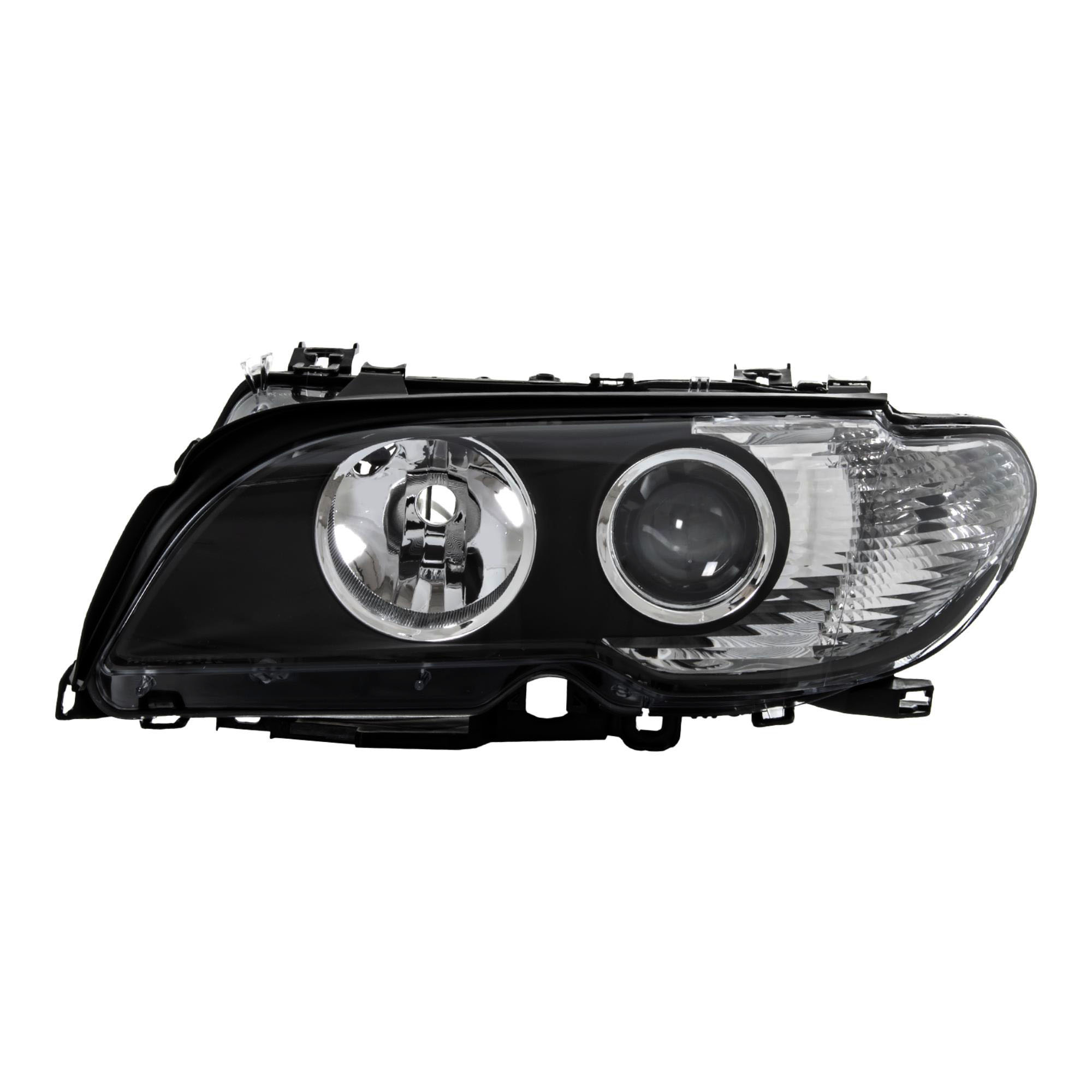 Scheinwerfer Set für BMW  E46 Bj 03-06 Facelift Coupè Cabrio schwarz H7 1341391