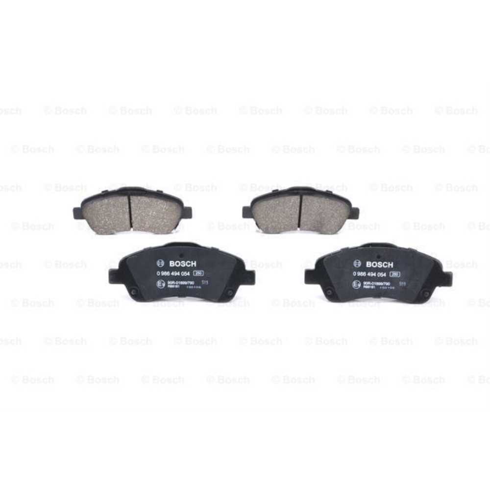 BOSCH Satz Bremsbeläge + Bremsscheiben belüftet vorne für Toyota Corolla Verso