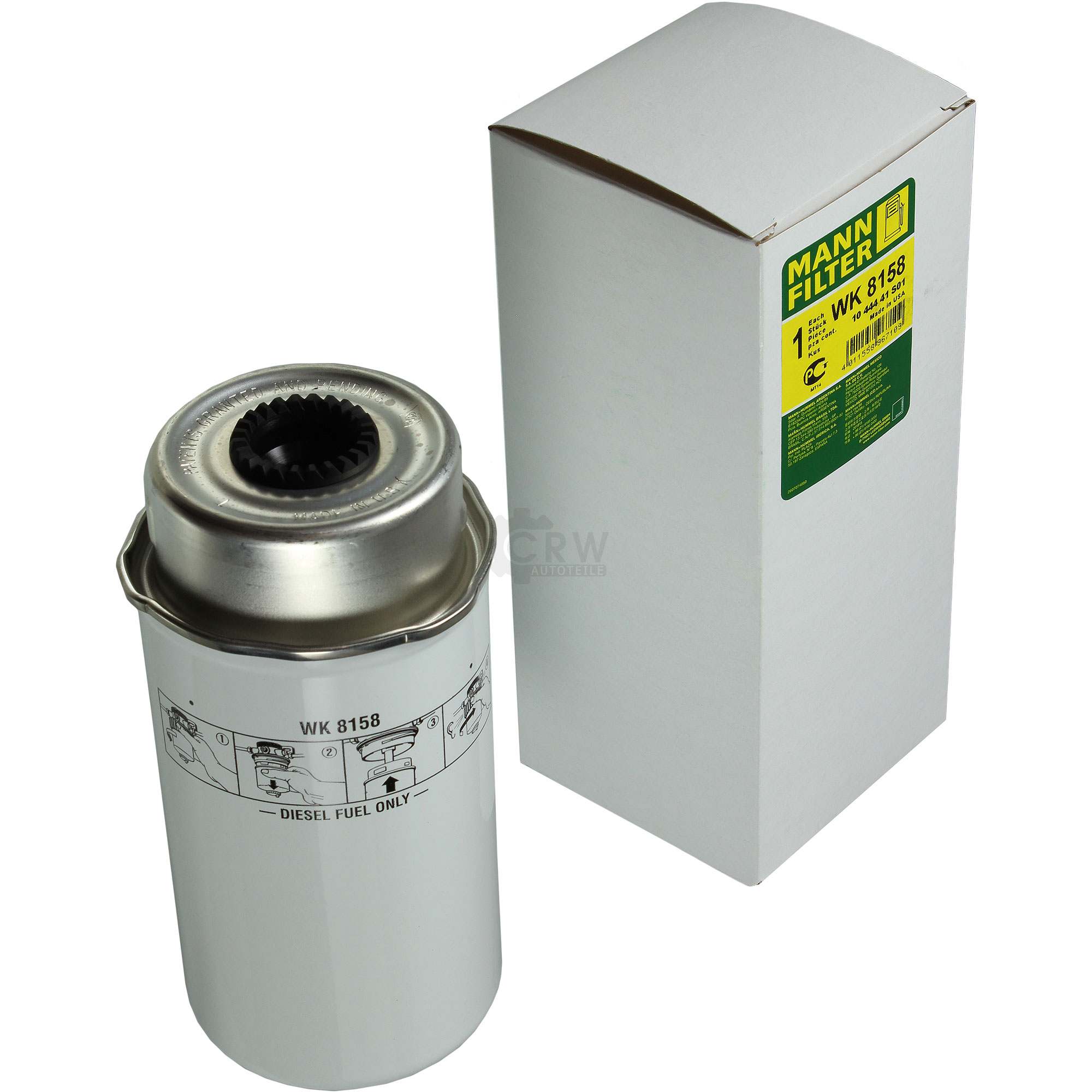 MANN-FILTER Kraftstofffilter WK 8158 Fuel Filter