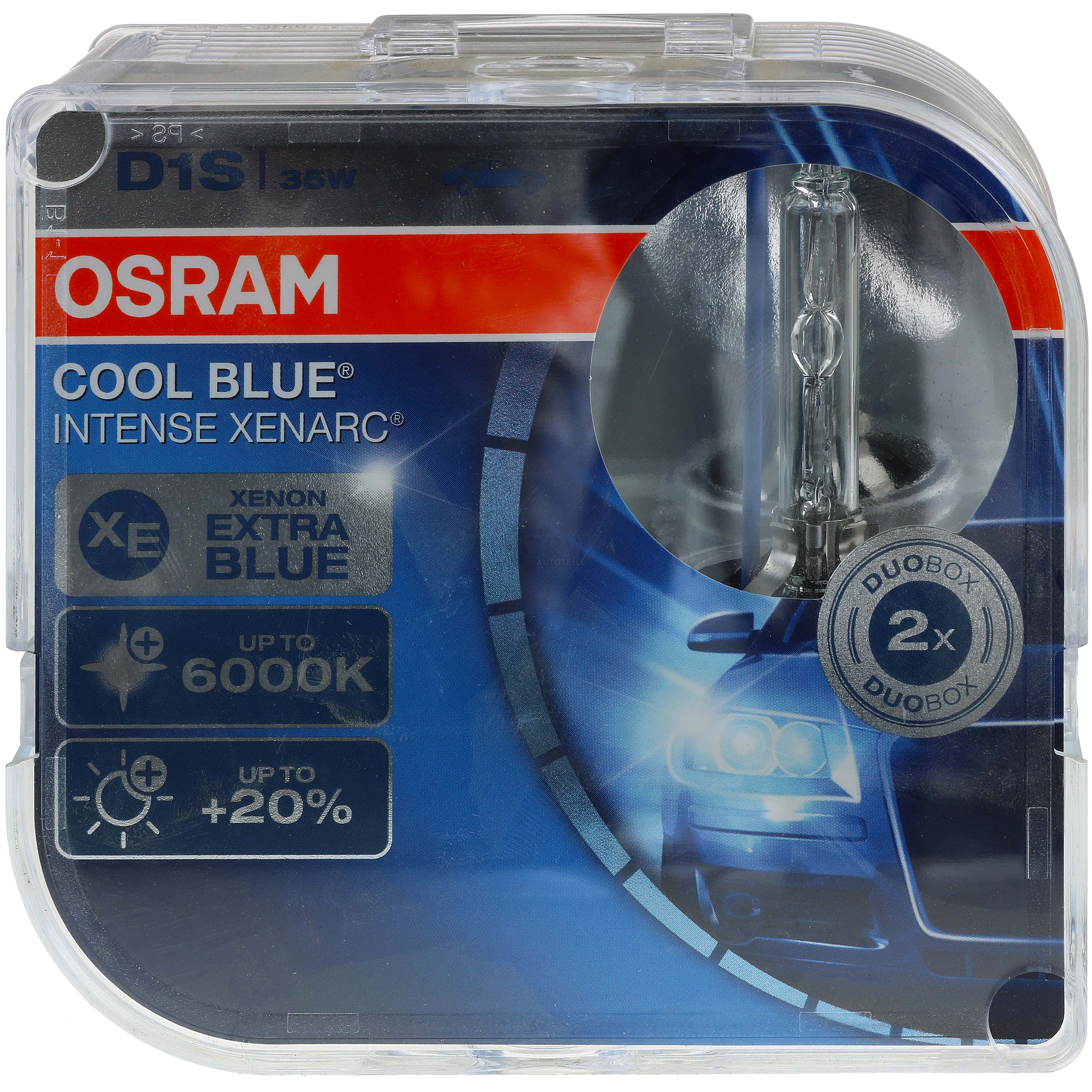 OSRAM Cool Blue Intense Xenarc D1S 35W PK32d-2 Xenon Brenner Lampe