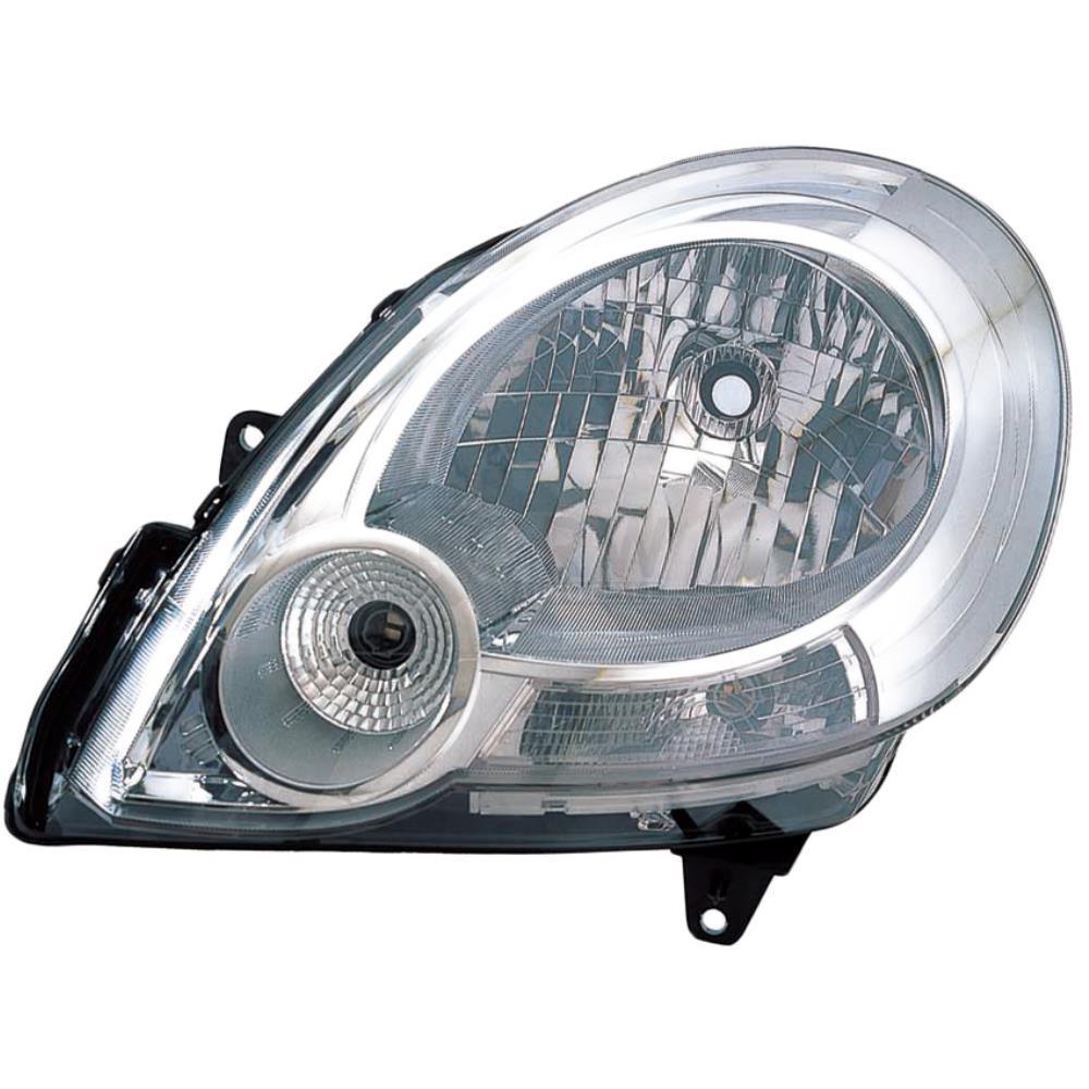 Halogen Scheinwerfer rechts H4 chrom für Renault Kangoo/Grand KW0/1_ FW0/1_