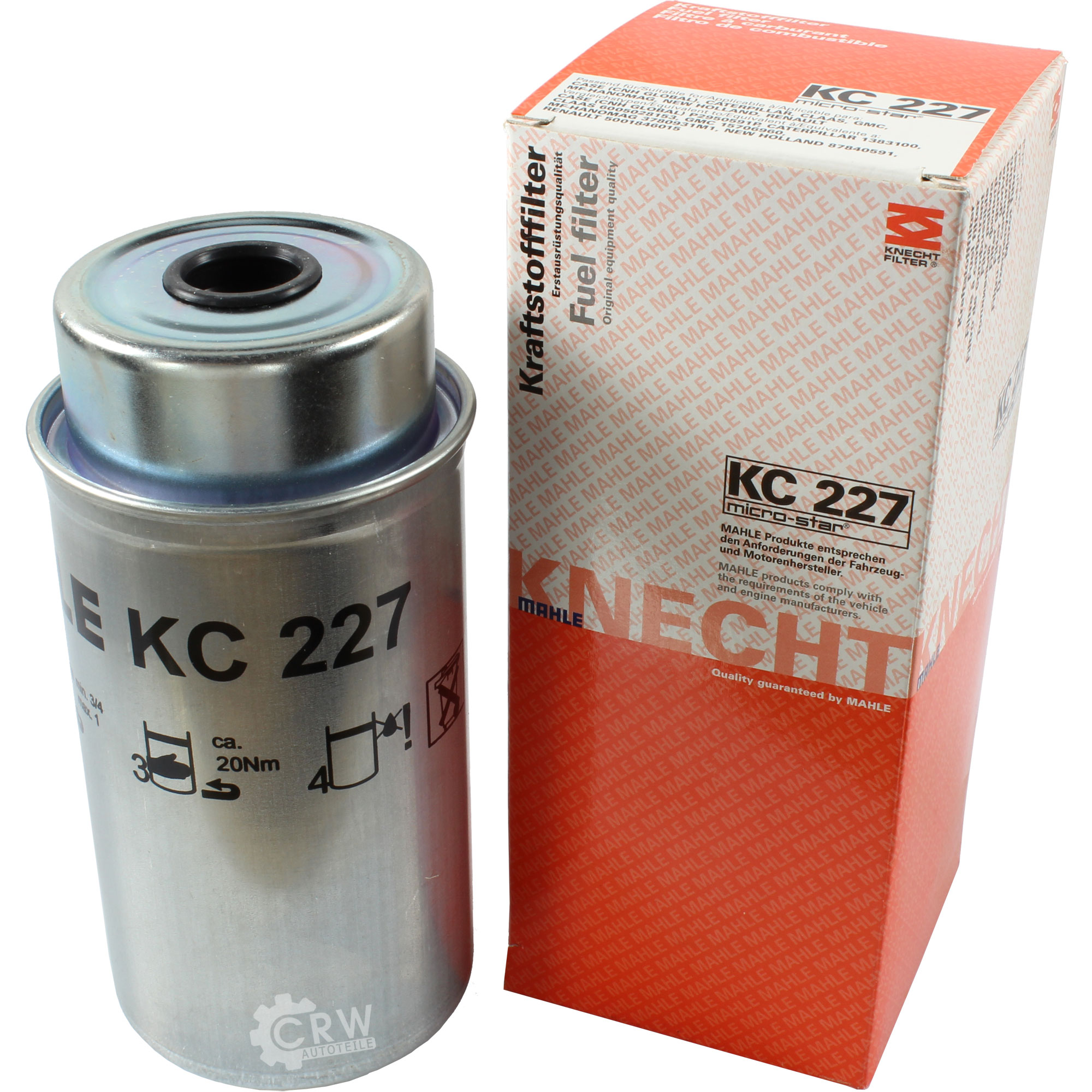 MAHLE / KNECHT Kraftstofffilter KC 227 Fuel Filter