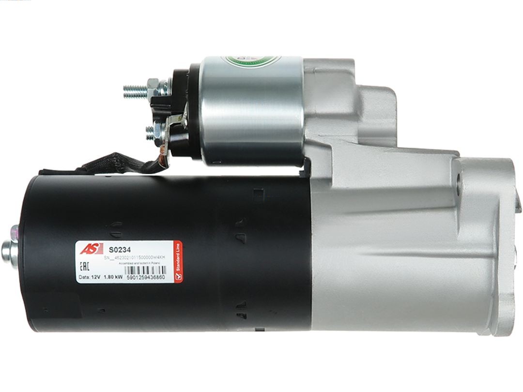 AS-PL Anlasser Starter 1.80kW für Audi A4 Avant VW Passat Variant S0234