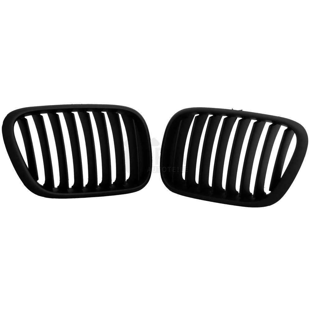 Design Grill Kühlergrill Nieren Set für BMW X5 E53 99-03 Neuteil 1024730