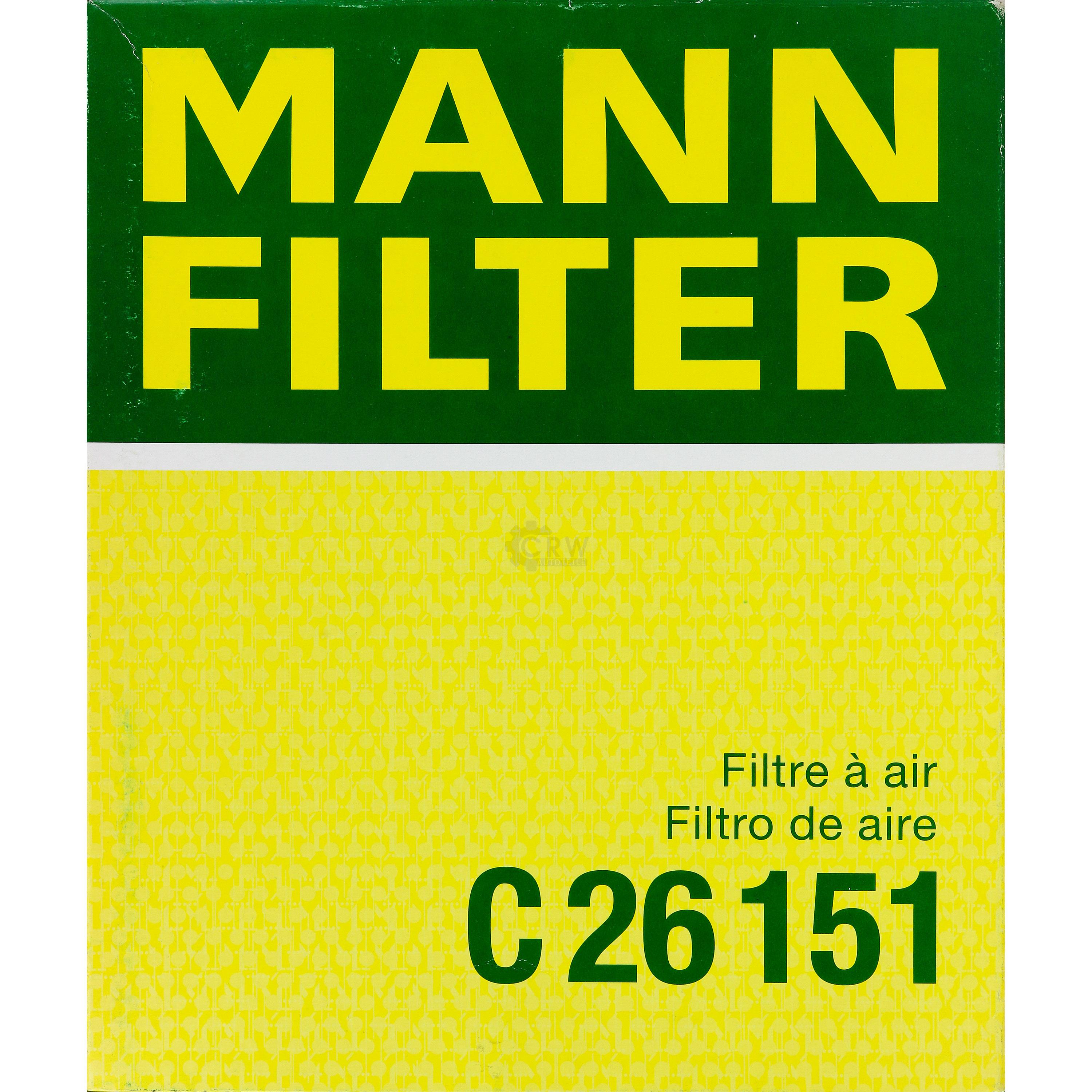 MANN-FILTER Luftfilter für BMW 7er E38 740i iL 735i E32 730i 5er E39