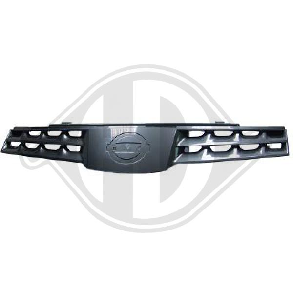 Kühlergrill Frontgrill Grill für Nissan Note 05-09