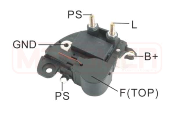 ERA Generatorregler Lichtmaschinenregler 14.7V für Land Rover Discovery I