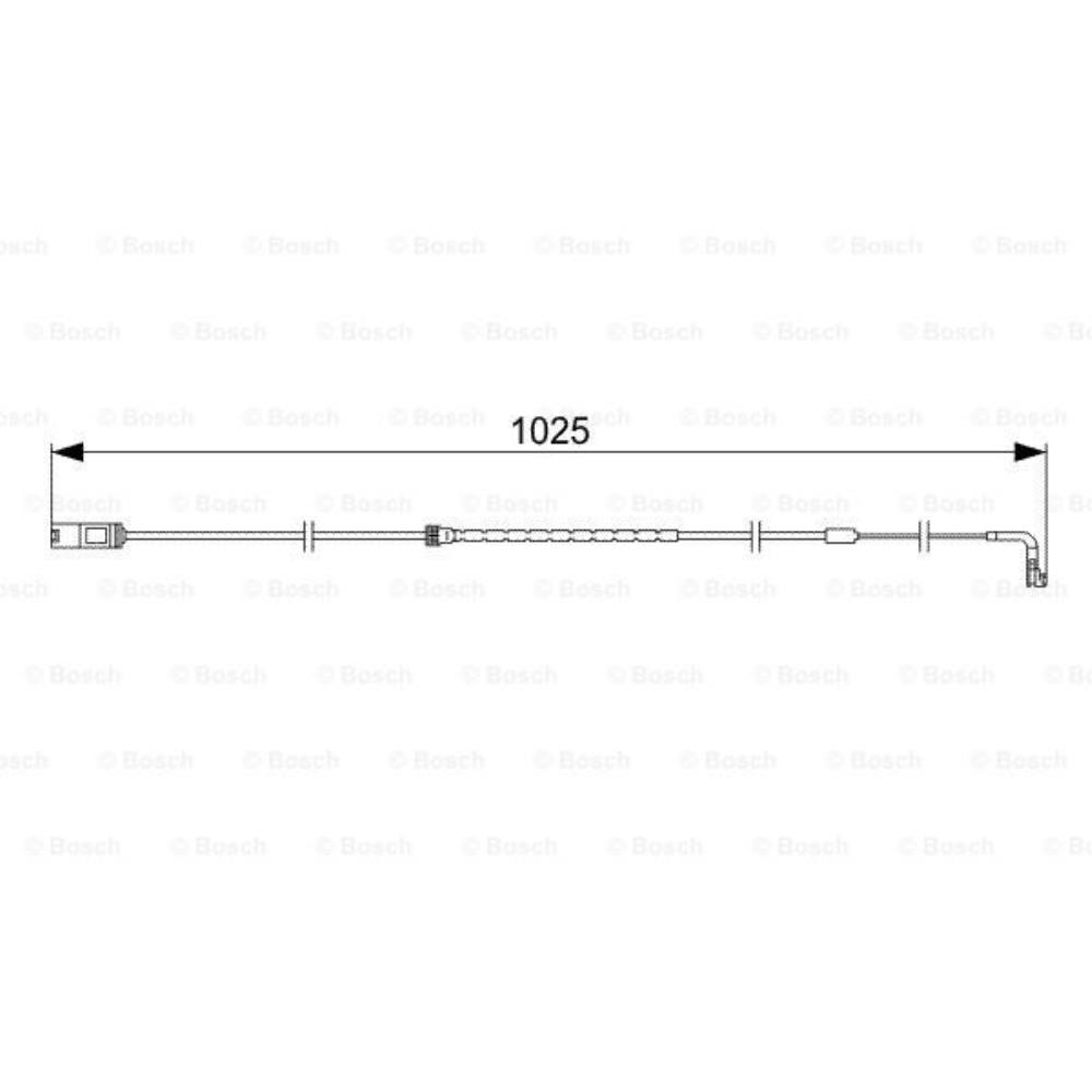 BOSCH Warnkontakt, Bremsbelagverschleiß 1 987 473 026