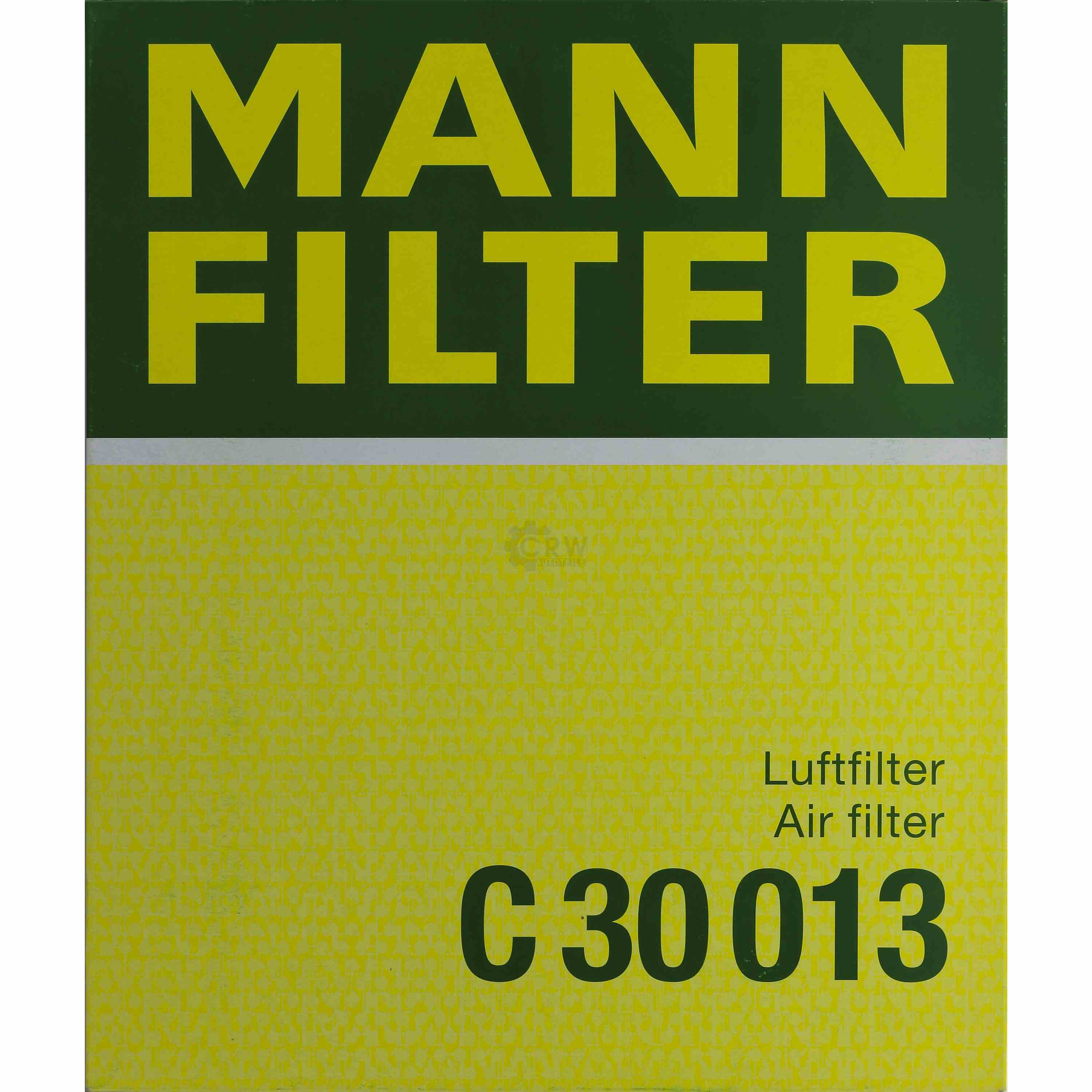 MANN-FILTER Luftfilter für BMW X3 F25 xDrive20i xDrive28i X4 F26
