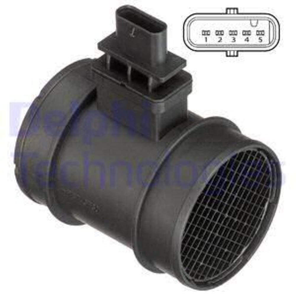 Luftmassenmesser AF10393-12B1 für Opel Astra H Kasten L70 Zafira B Van L35 L48