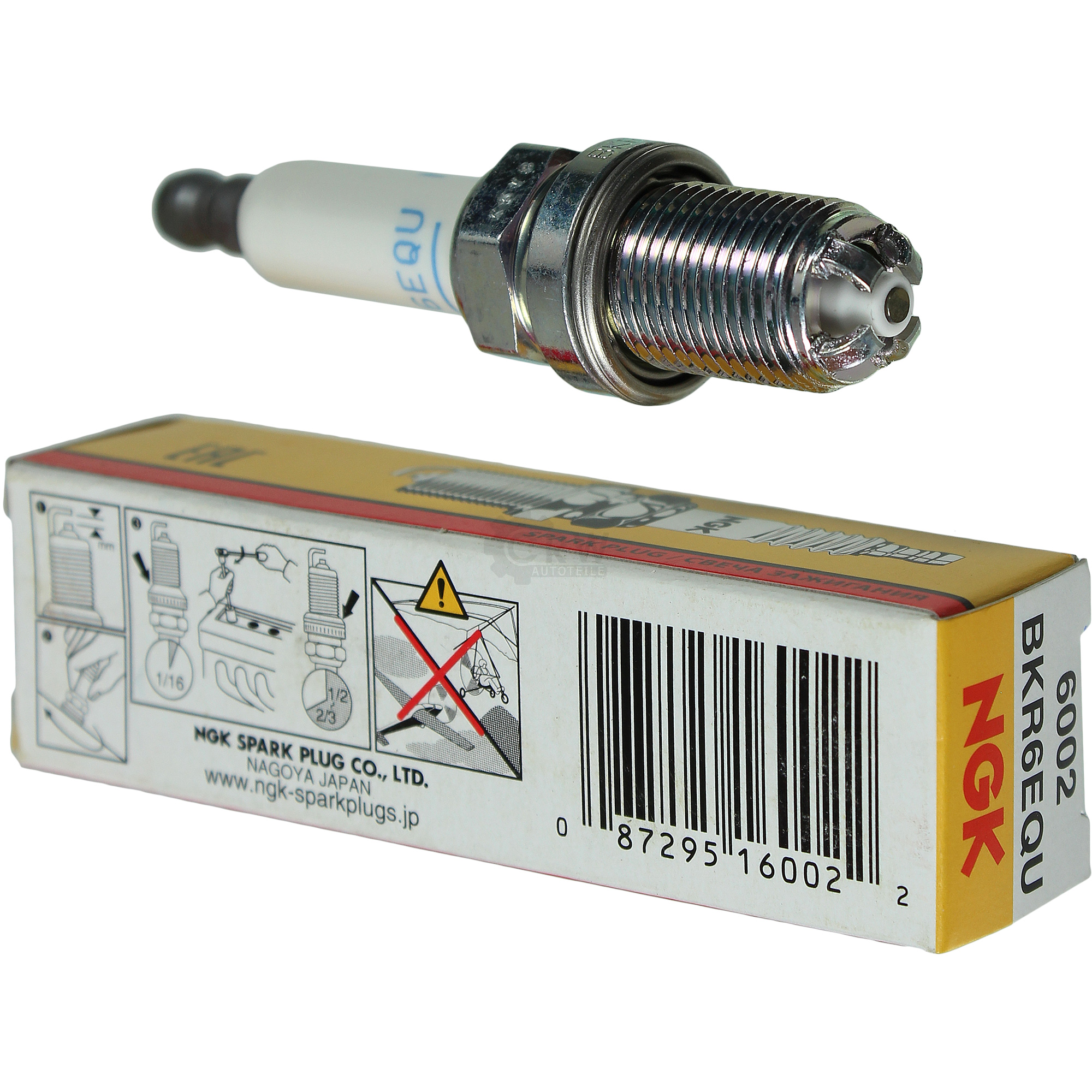 NGK Zündkerze BKR6EQU für BMW 3er 1er E87 E90 E81