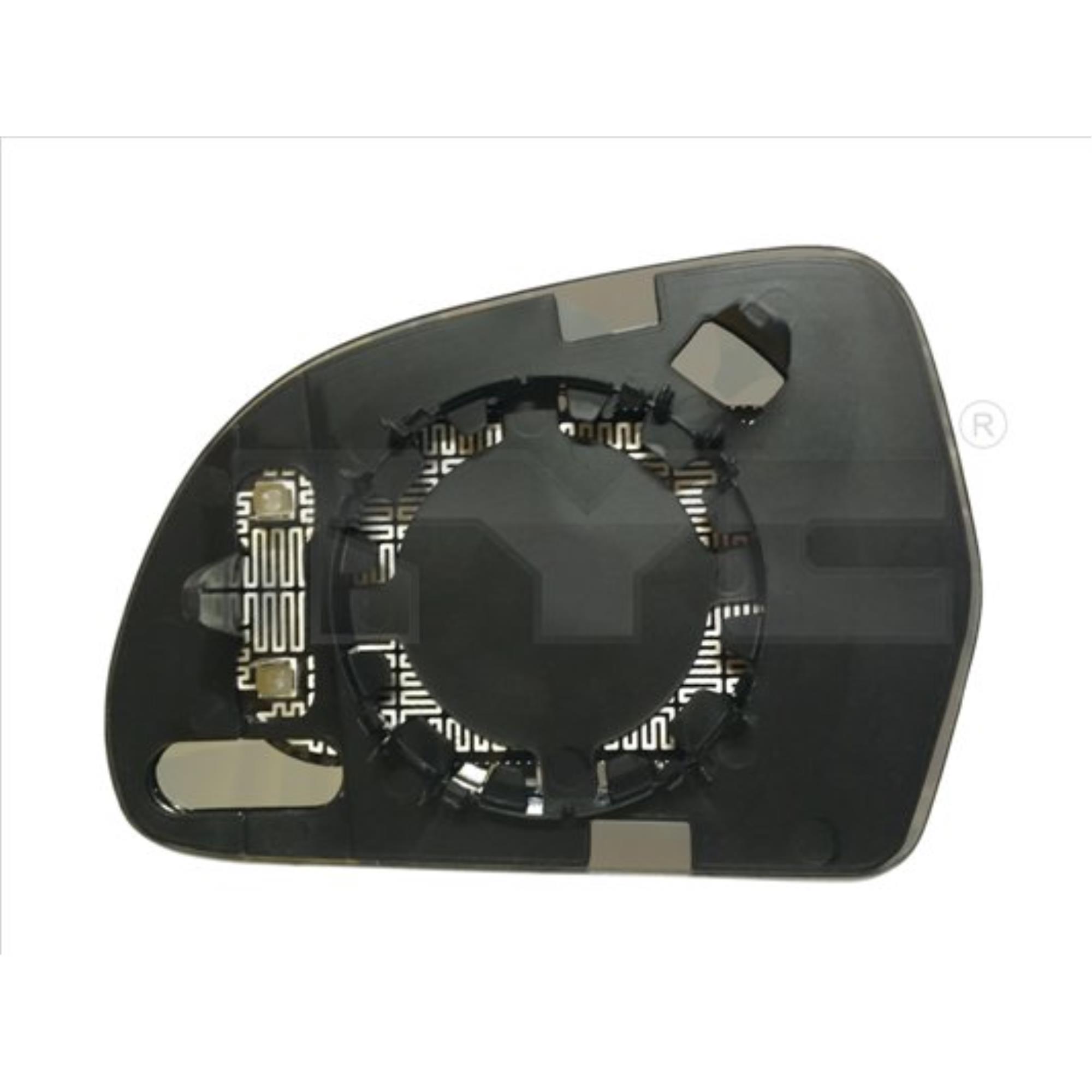TYC Spiegelglas Außenspiegel links für Audi A3 8P1 8PA 8K5 B8 Skoda Octavia