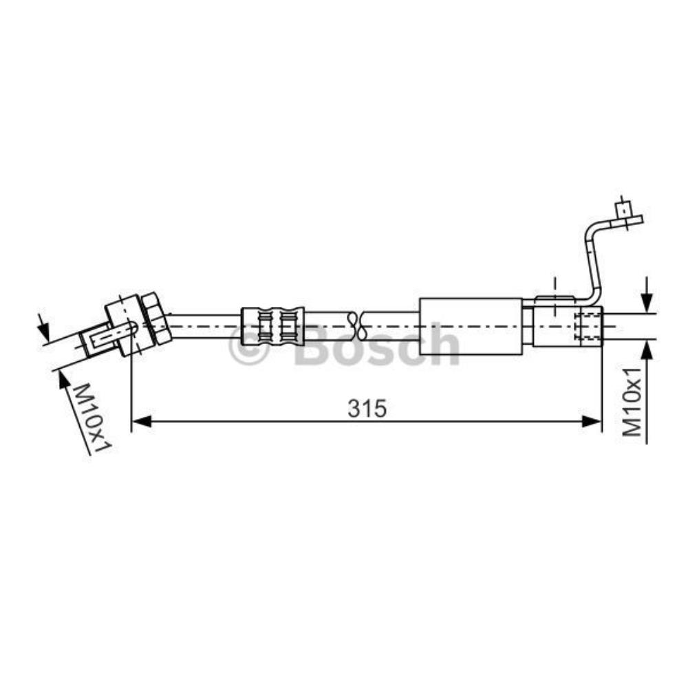 BOSCH Bremsschlauch 1 987 476 812