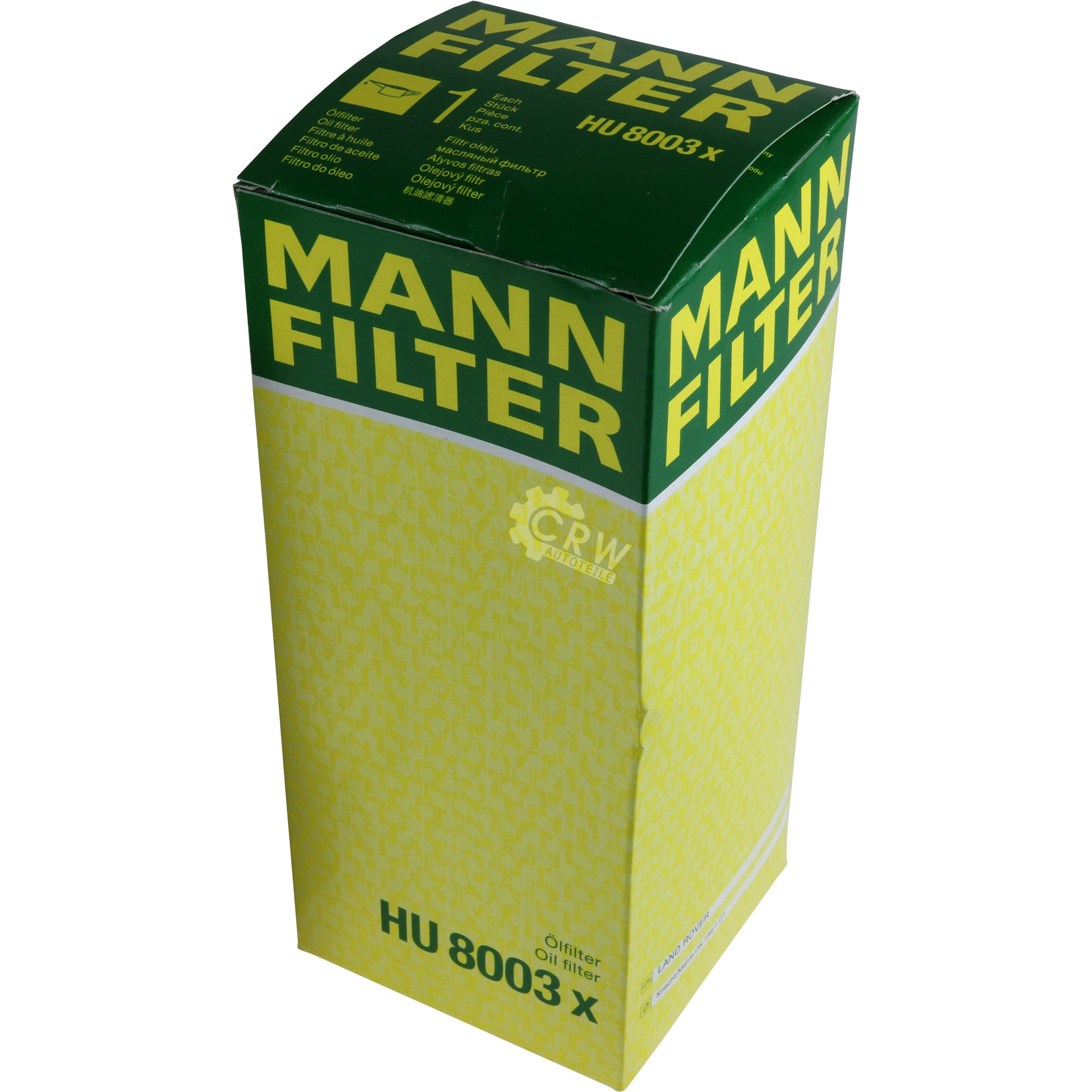 MANN-FILTER Ölfilter HU 8003 x Oil Filter