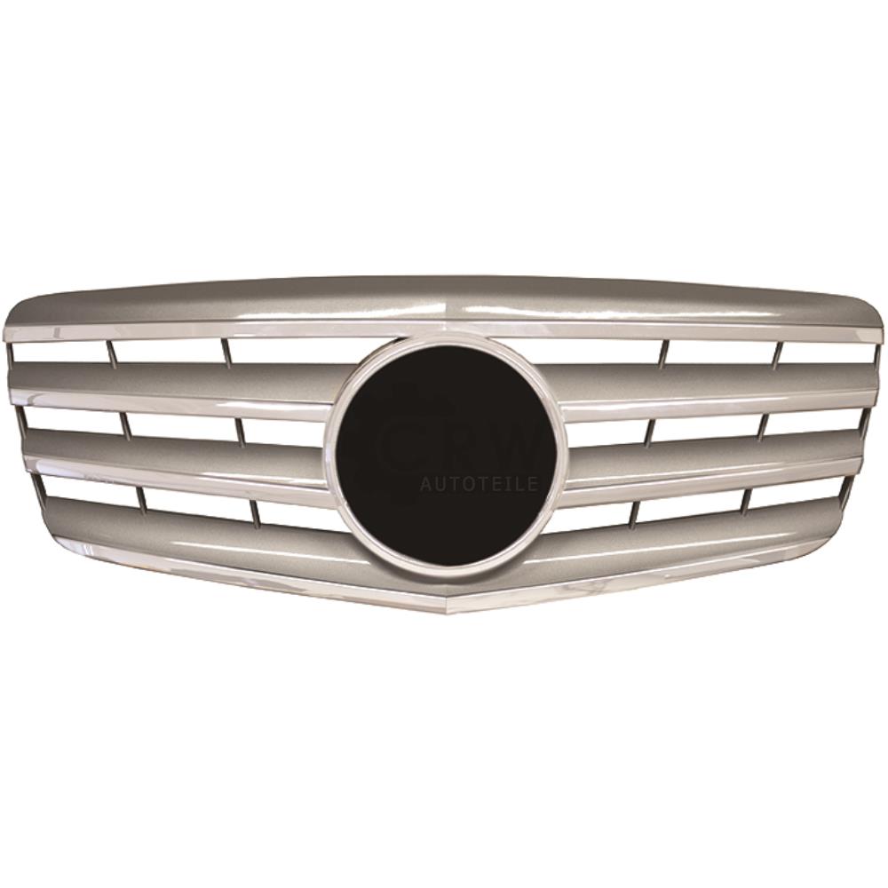 Kühlergrill Frontgrill für Mercedes E-Klasse W211 06-09 ohne Emblem
