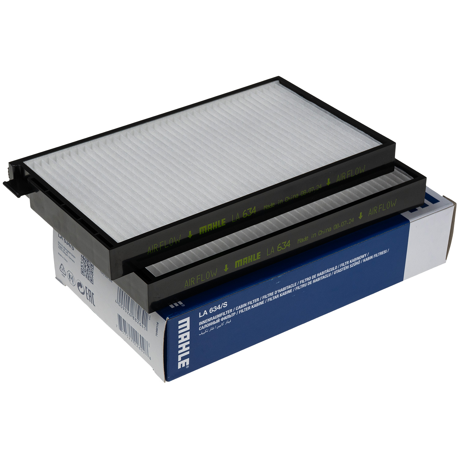 Filter Innenraumluft LA 634/S für Hyundai H-1 Kasten Cargo TQ