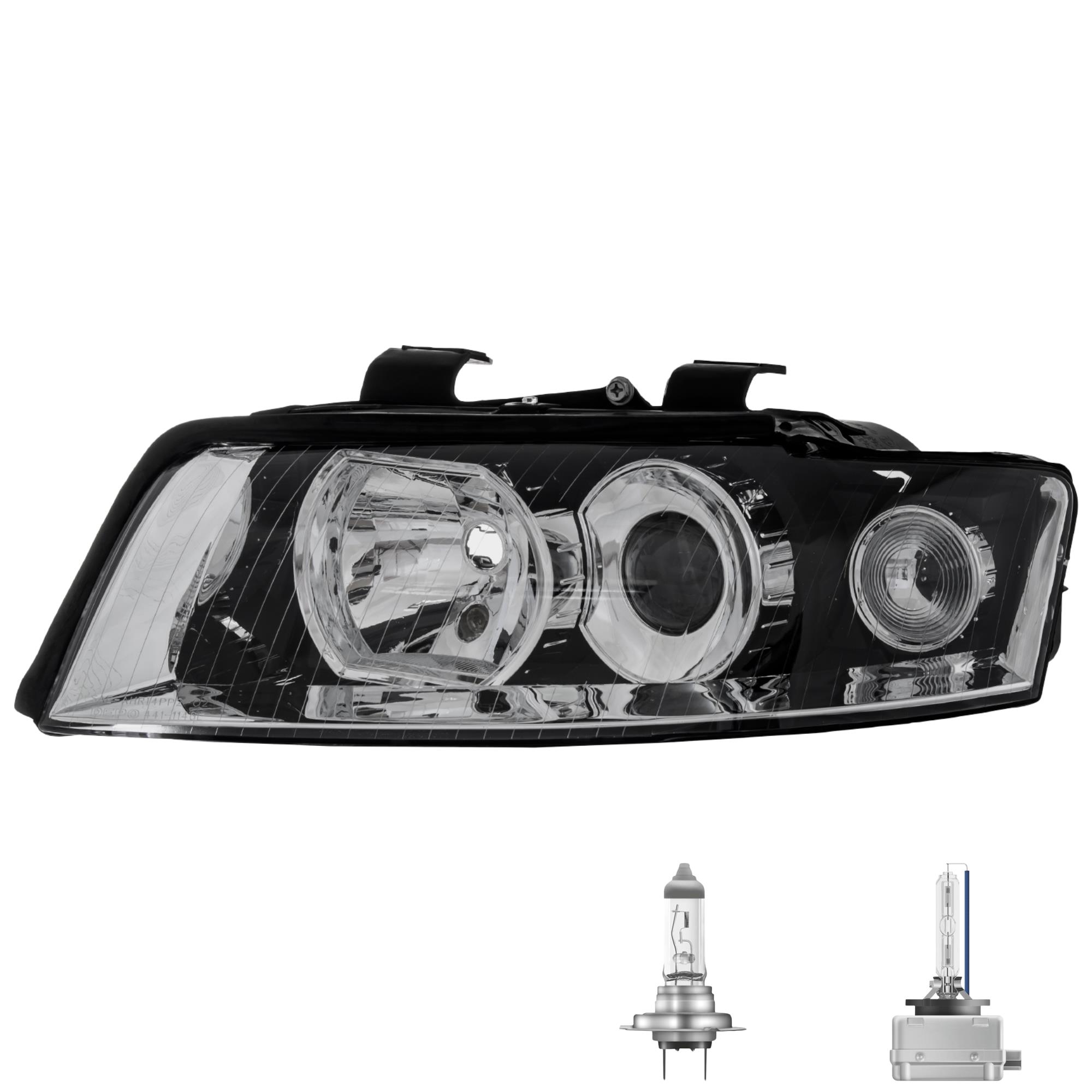 Xenon Scheinwerfer links für Audi A4 B6 Typ 8E Bj. 01-04 Limousine/Avant D1S+H7