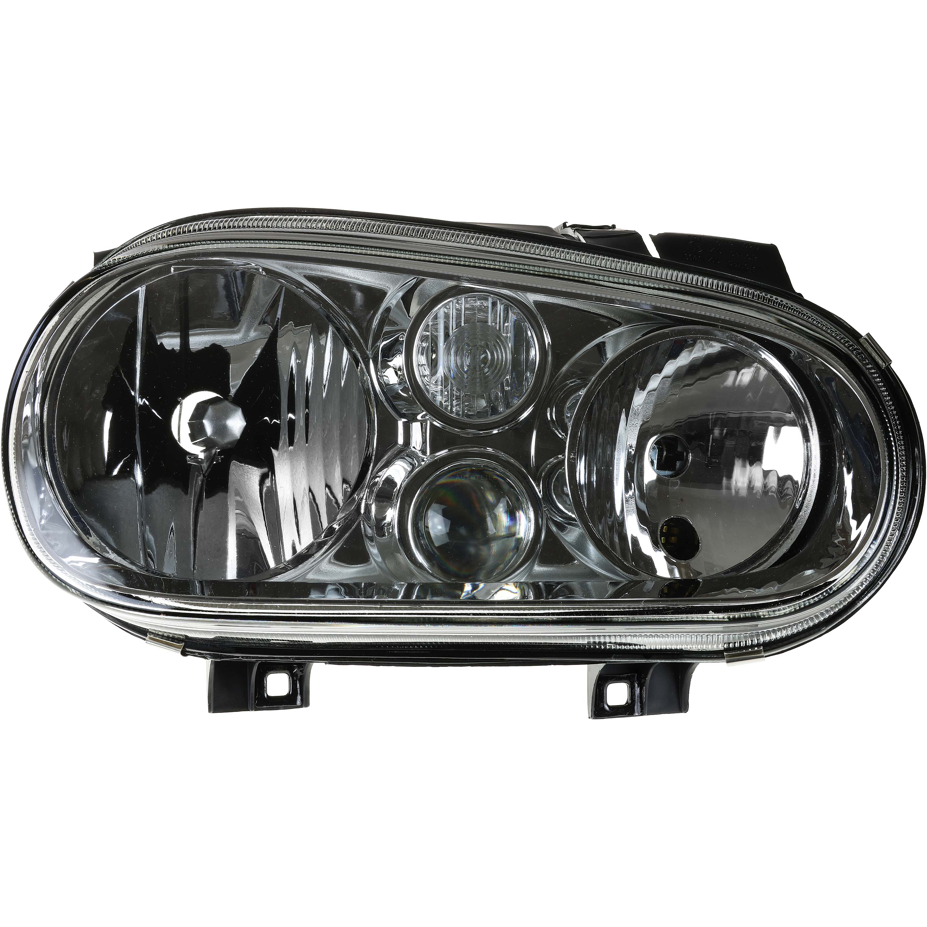 Scheinwerfer rechts für VW Golf IV 4 Typ 1J Bj. 97-03  mit Nebelleuchte 8J2