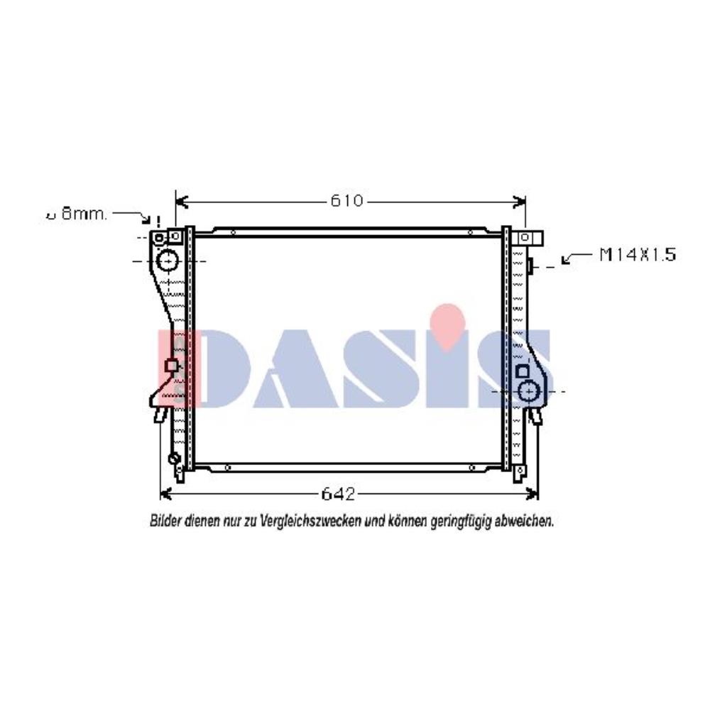 Kühler Wasserkühler Motorkühler für BMW Z3 Roadster E36 2.8i