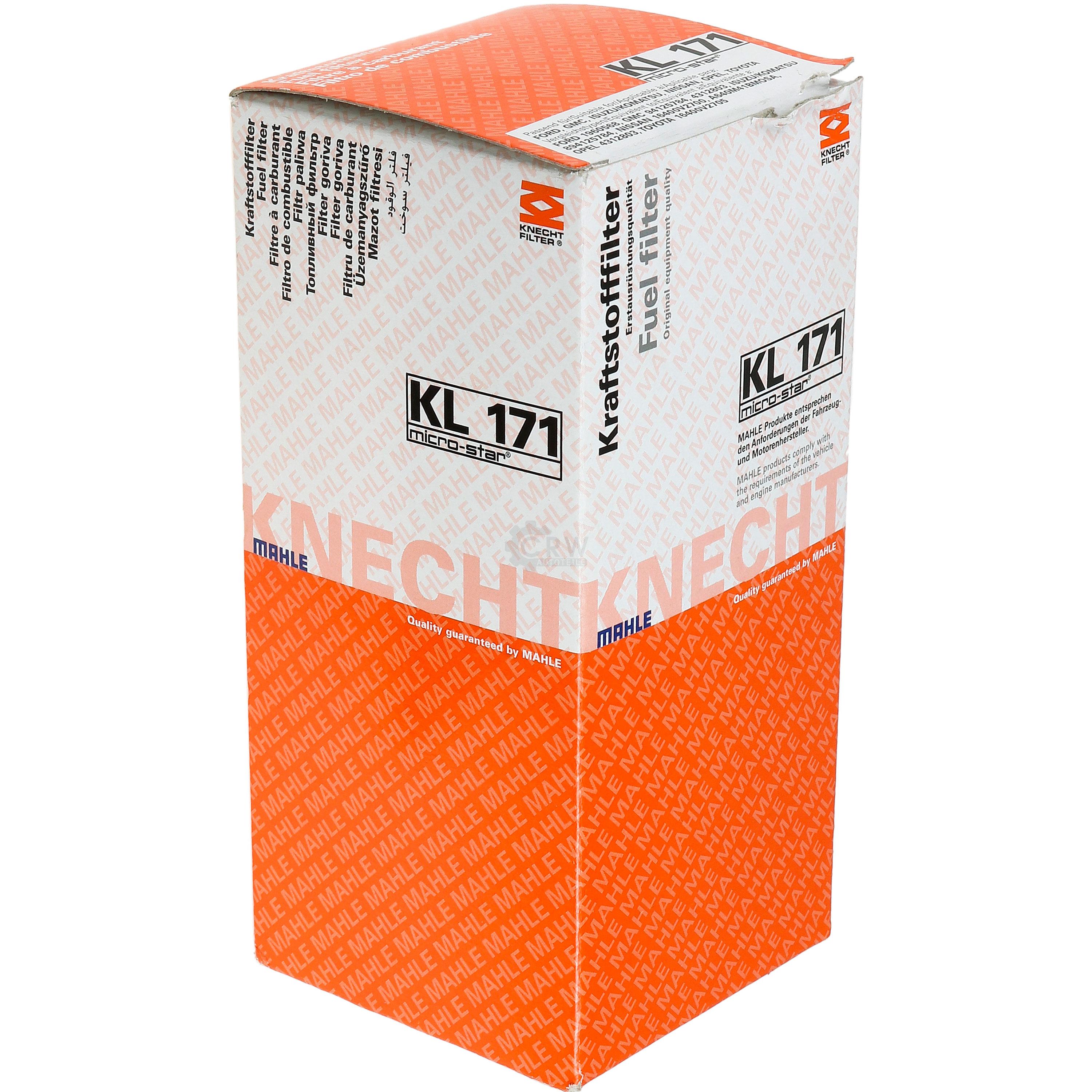 MAHLE Kraftstofffilter KL 171 Fuel Filter