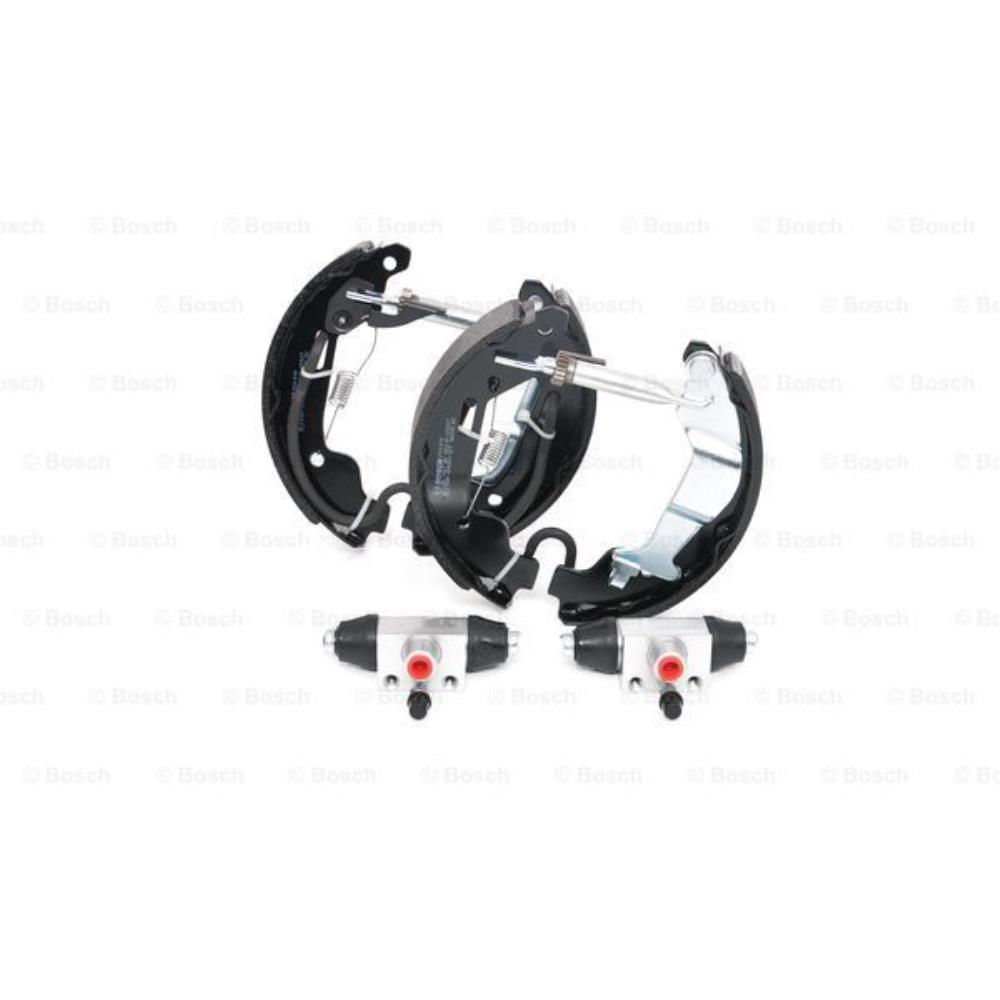 BOSCH Bremsbackensatz Hinterachse für Opel Agila (A) 1.2 16V 1.0 12V H00