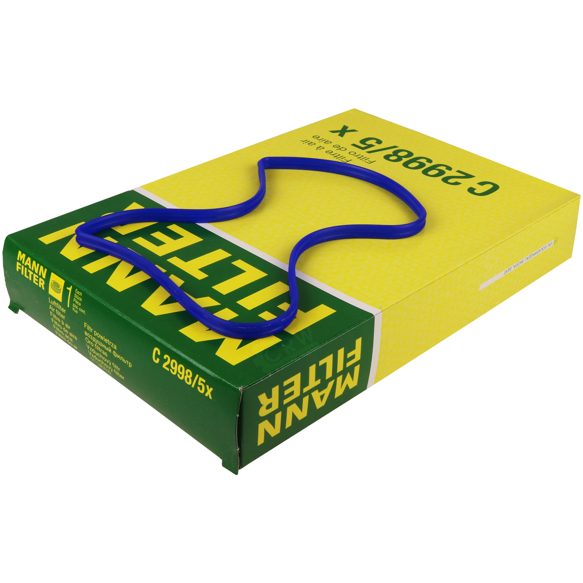 MANN-FILTER Luftfilter für VW Polo 9N_ 1.4 16V Golf V 1K1 1J1 1.6 Skoda Fabia I