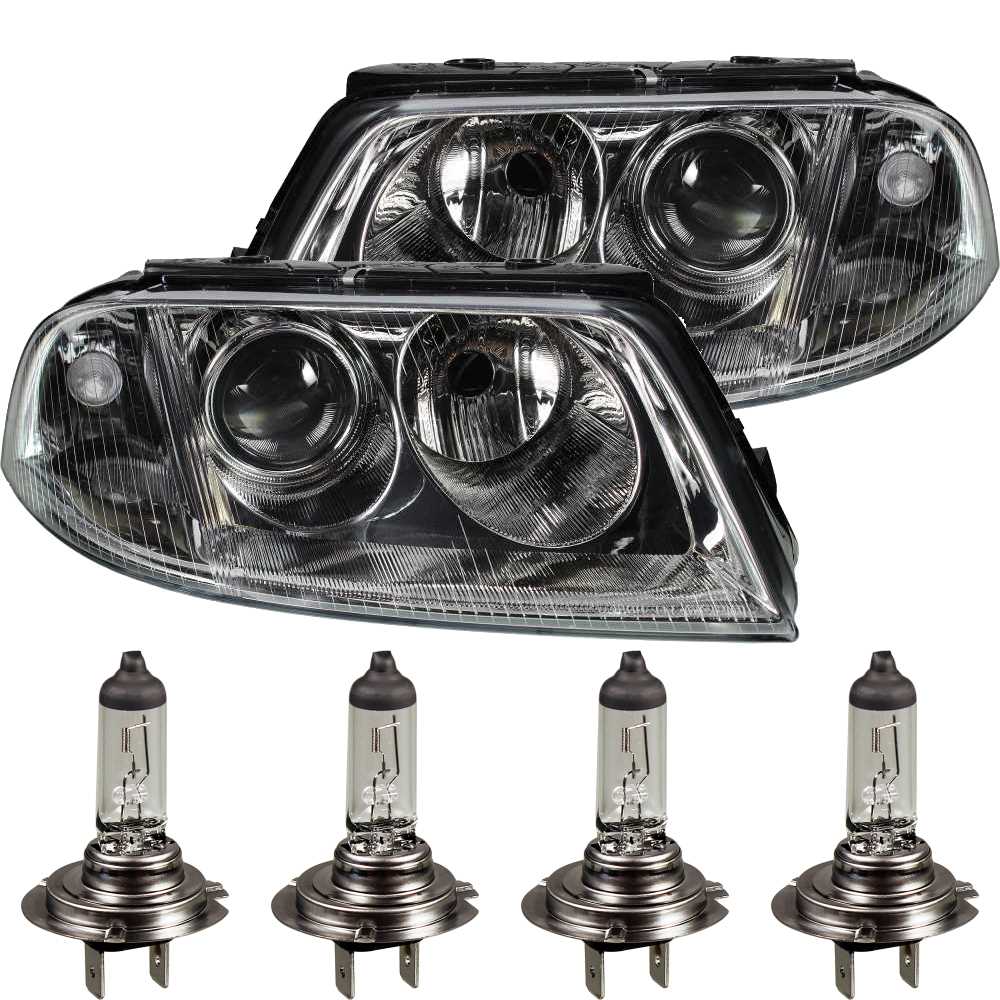 Scheinwerfer Set für VW Passat III Bj. 11/00-10/03 H7+H7 inkl. PHILIPS Lampen