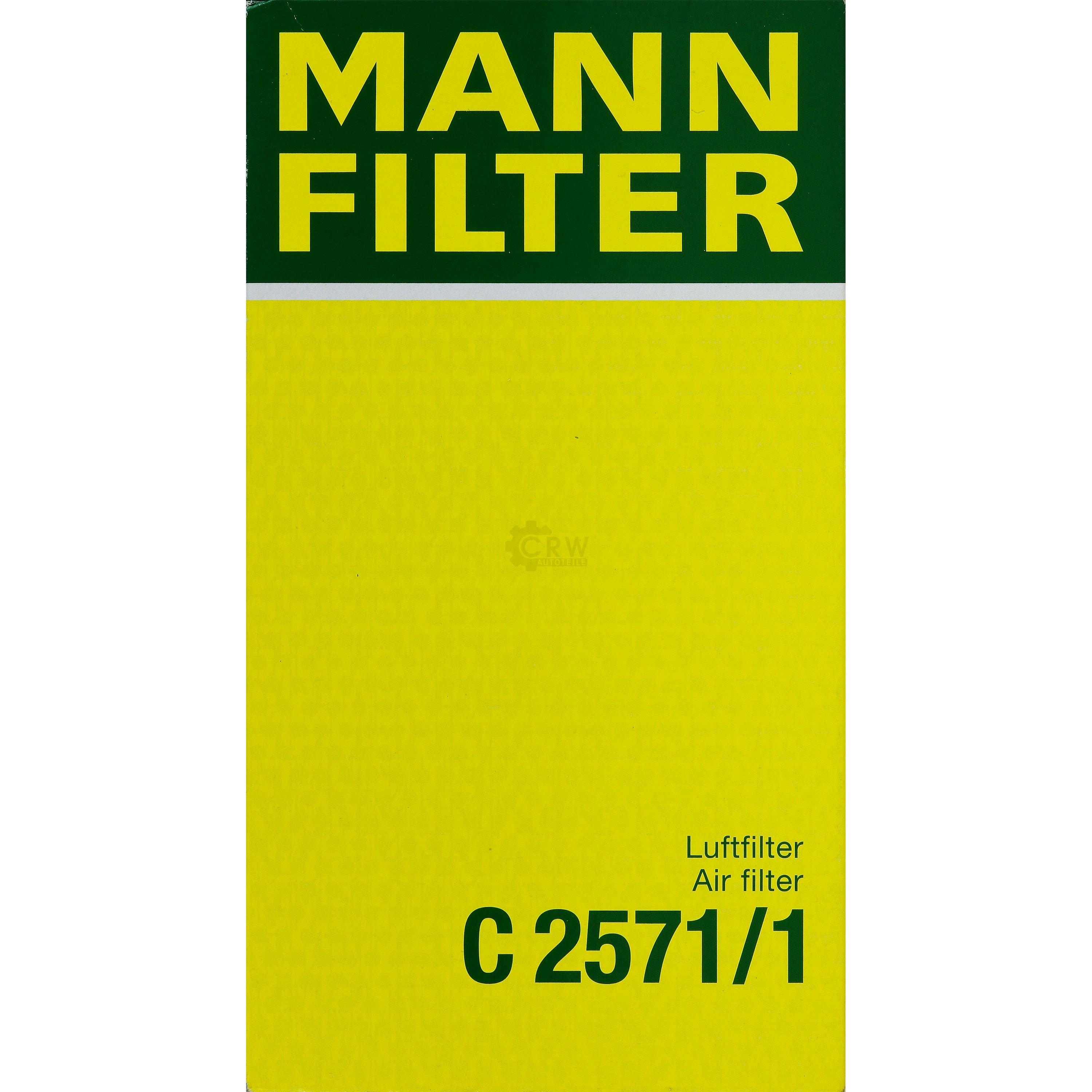 MANN-FILTER Luftfilter für Fiat Tipo 160 2.0 i.e Tempra 159 1.6 159_ Lancia
