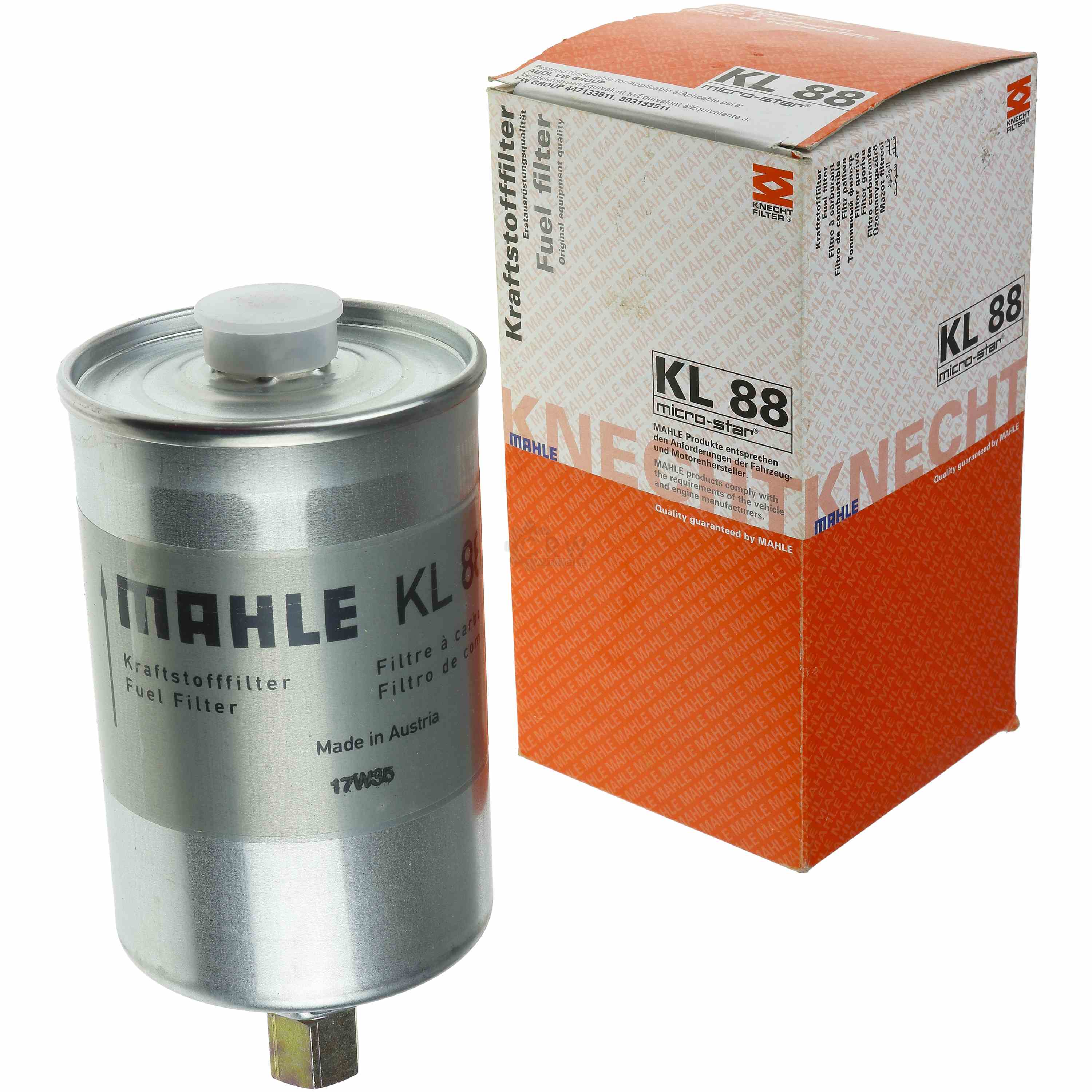 MAHLE Kraftstofffilter KL 88 Fuel Filter