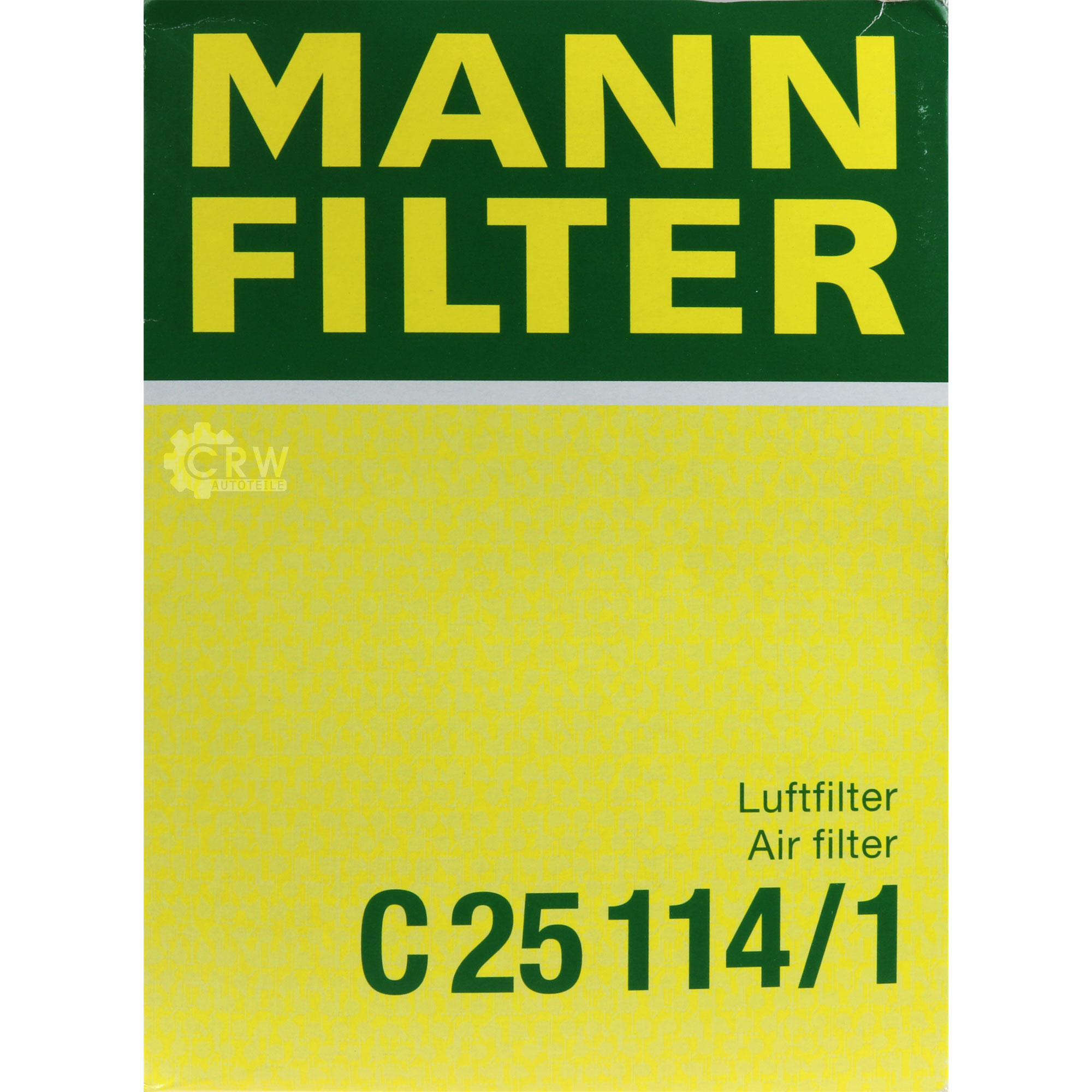 MANN-FILTER Luftfilter für BMW 3er E46 318i 316i E36 320i 323i 2.5 5er E39 523i