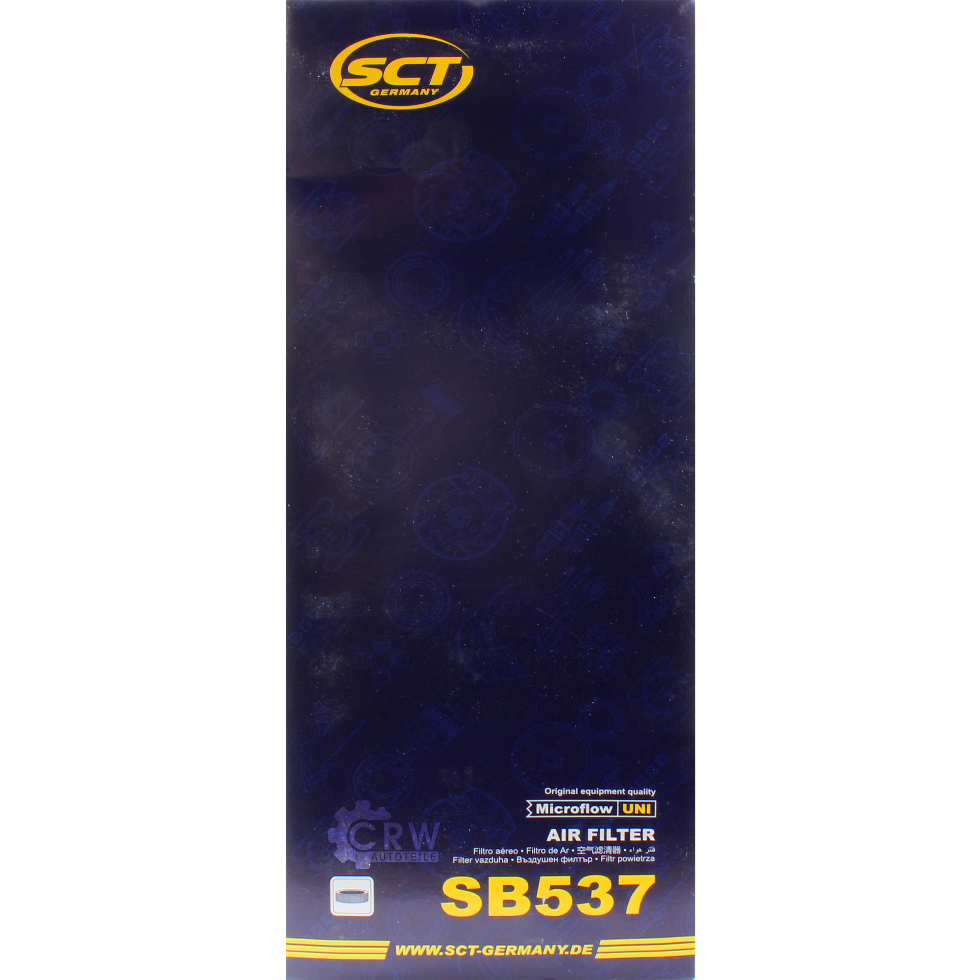 SCT Luftfilter Motorluftfilter SB 537 Air Filter