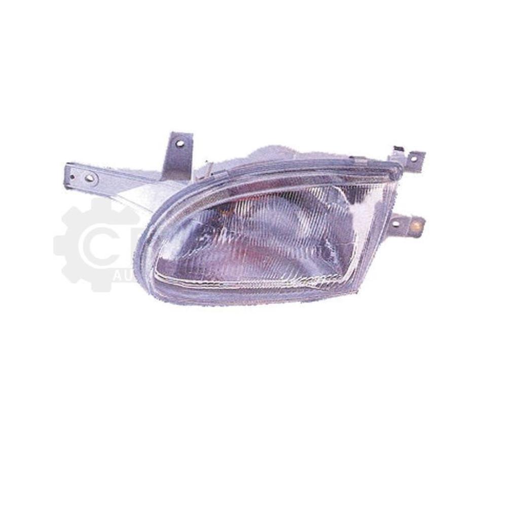 Halogen Scheinwerfer links für Hyundai Accent 02.97-12.99 H4 ohne Motor