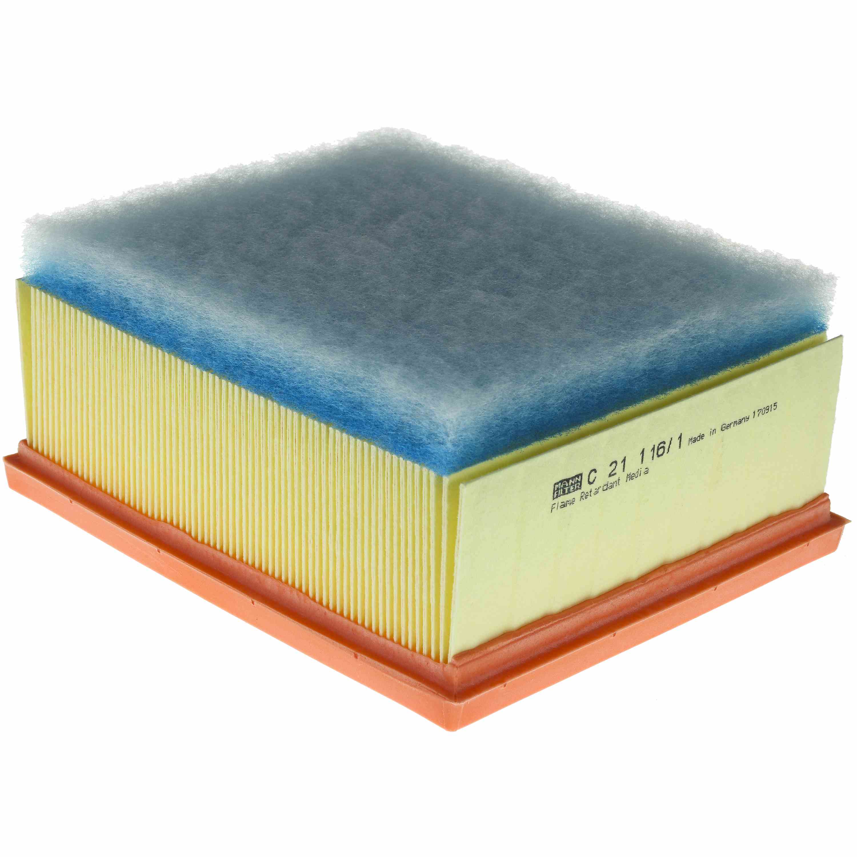 MANN-FILTER Luftfilter für Peugeot 206 CC 2D 1.6 16V 2A/C 1.4i 2E/K 1.4 Citroën