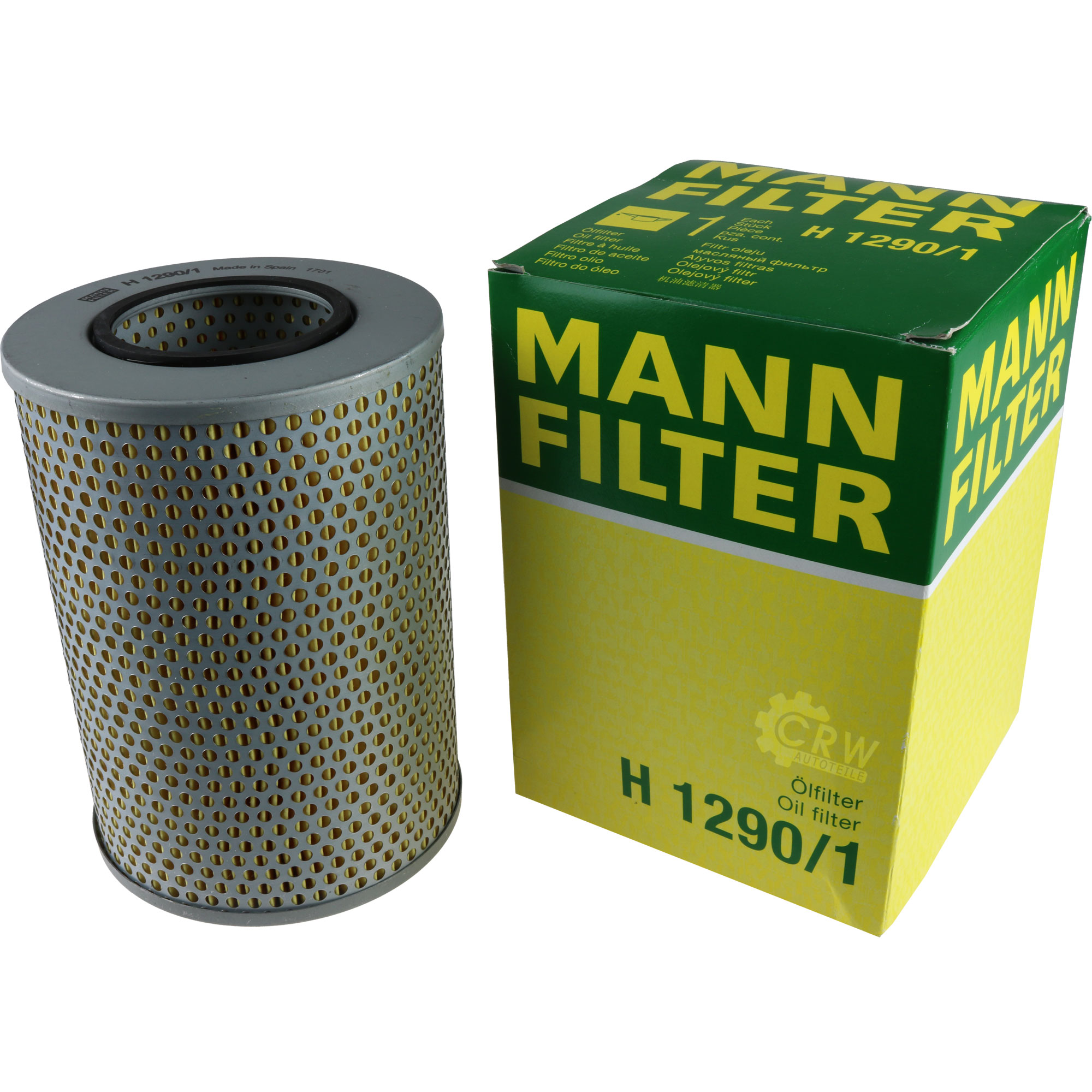 MANN-FILTER für Arbeitshydraulik H 1290/1