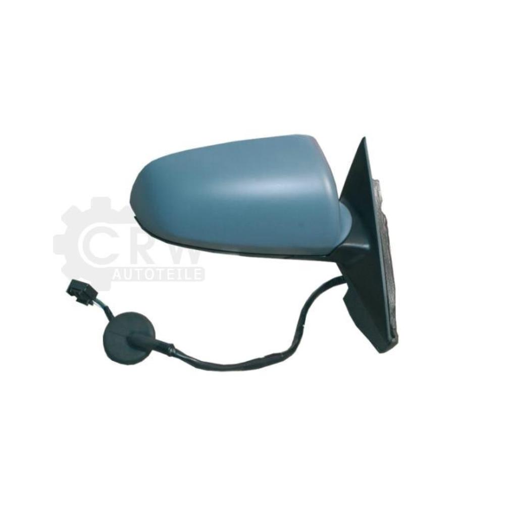 Außenspiegel rechts für Audi A3 (8P) 05.03-06.08 elektrisch beheizbar grundiert