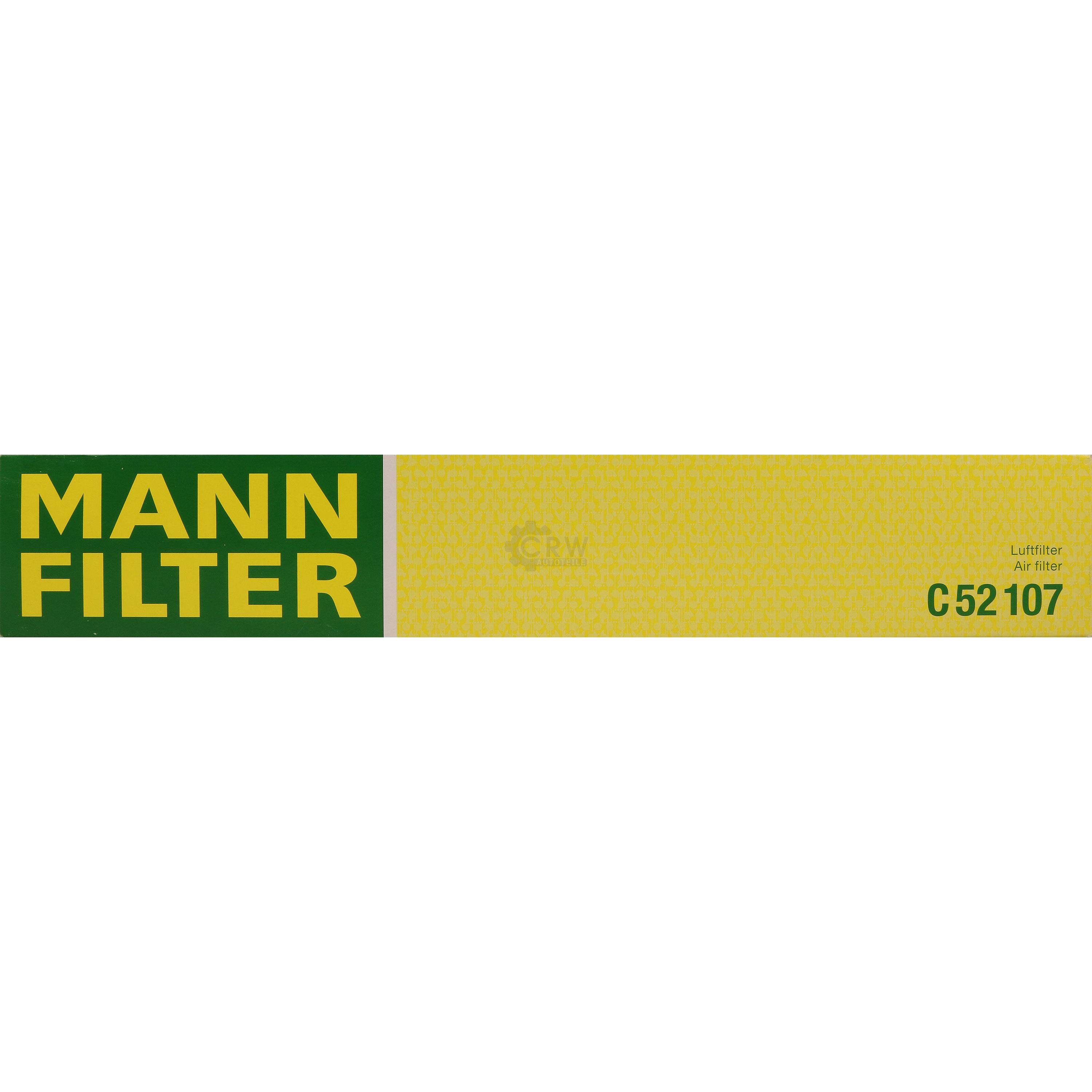 MANN-FILTER Luftfilter für Mercedes-Benz C-Klasse W203 CL203 S203