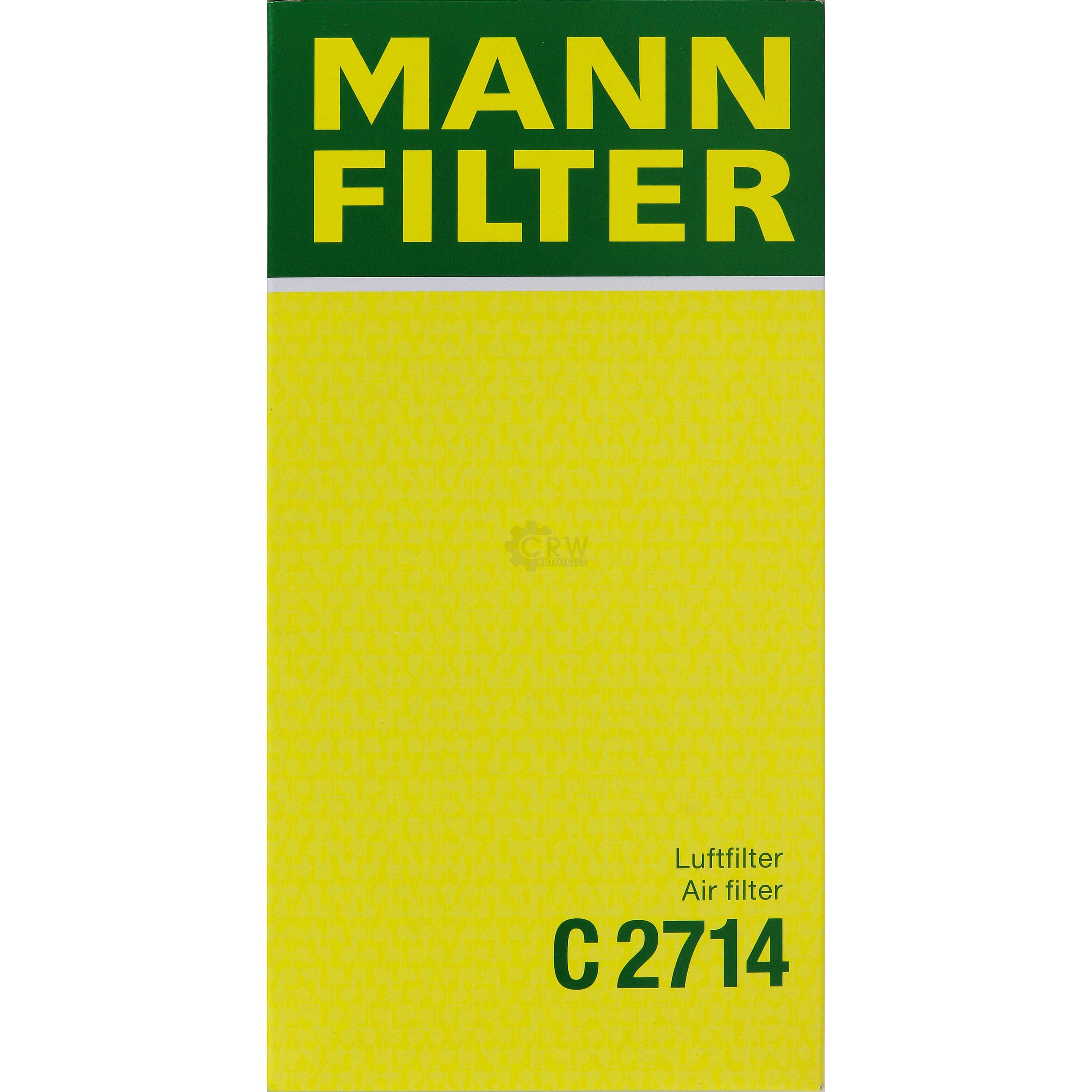 MANN-FILTER Luftfilter für Hyundai Atos MX 1.0i