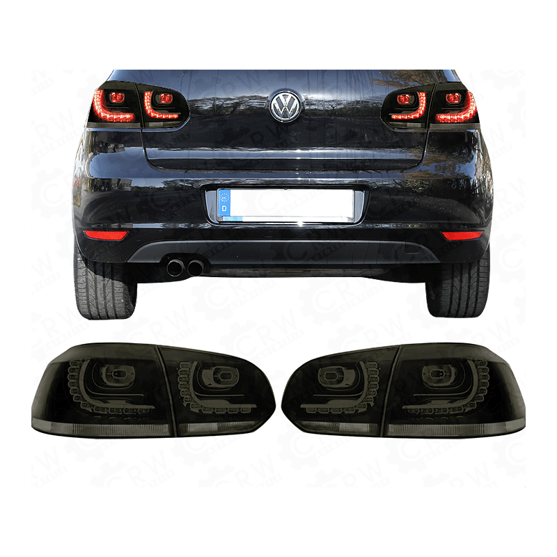 2 x Rückleuchten Heckleuchte passend für VW Golf VI 5K1