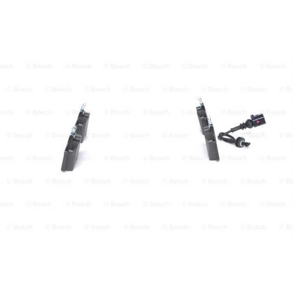BOSCH Satz Bremsbeläge + Bremsscheiben Voll hinten für VW Polo 9N 9A4 9A2 9N2