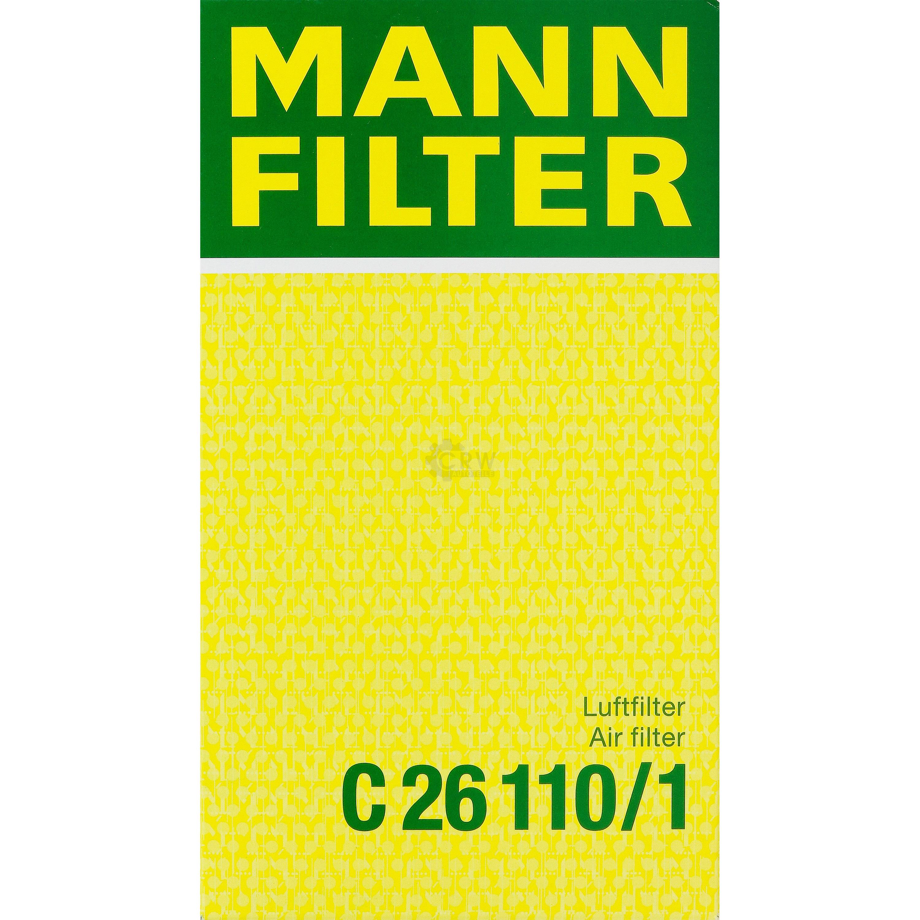 MANN-FILTER Luftfilter für BMW 3er Cabriolet E36 318i E30 320i 316i Bertone