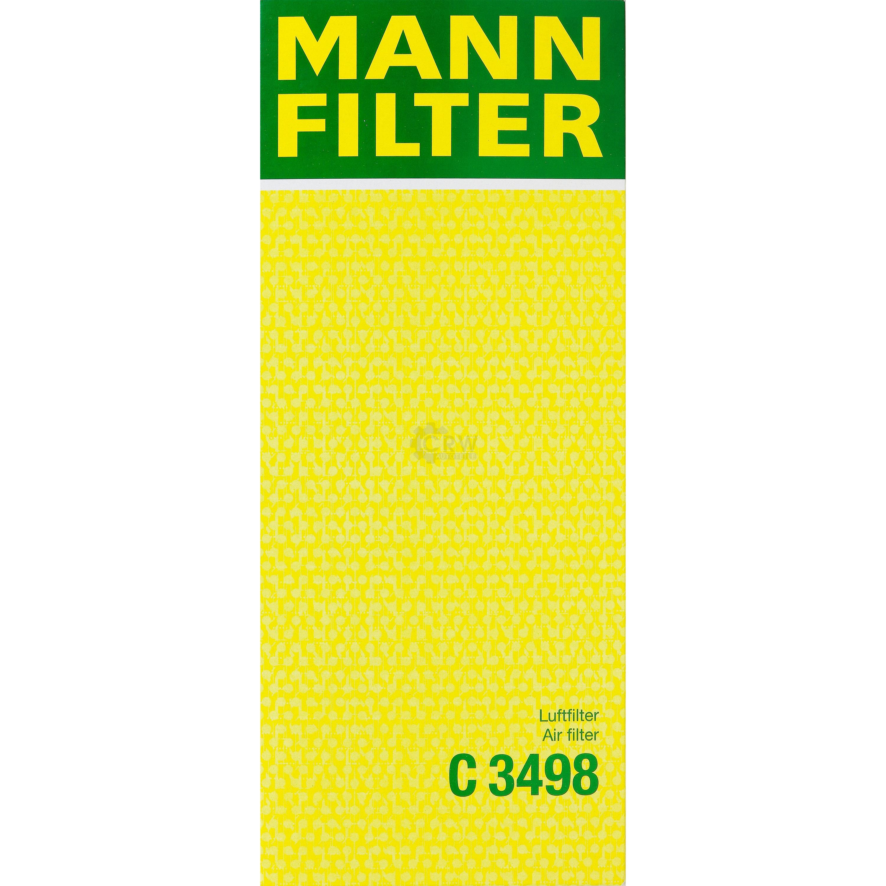 MANN-FILTER Luftfilter für Ford Mondeo III Turnier BWY 2.0 TDCi B5Y 1.8 16V B4Y